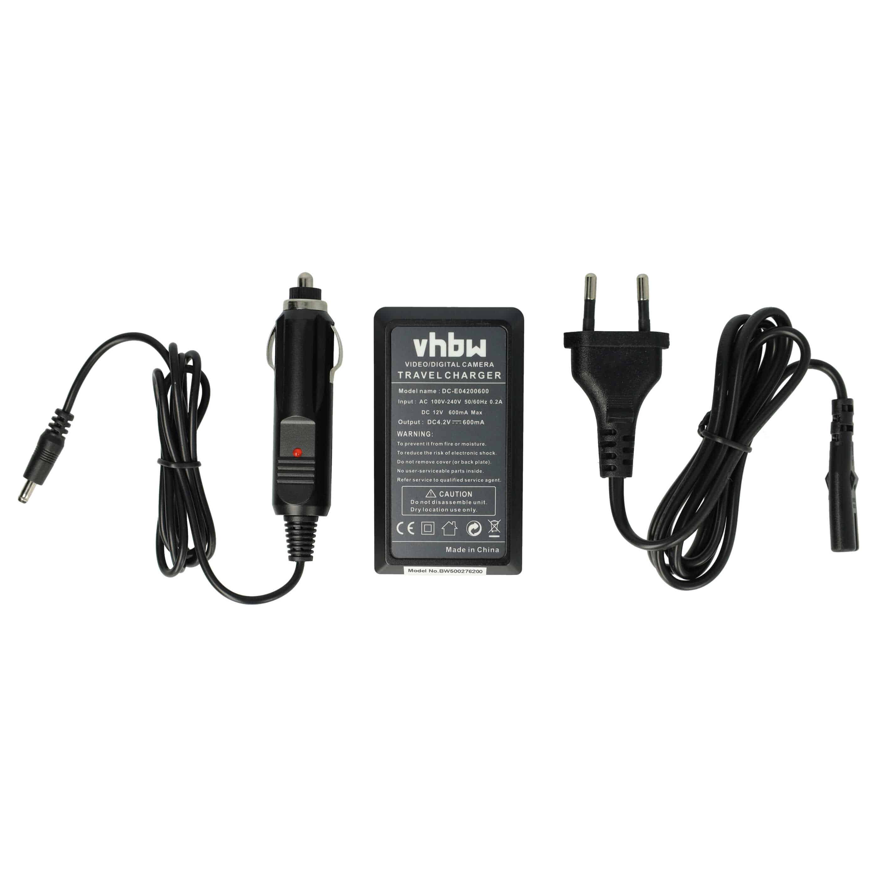 Battery Charger suitable for DP1 Merrill Camera etc. - 0.6 A, 4.2 V