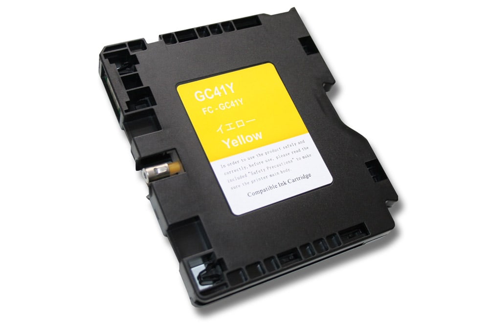 Cartuccia inchiostro sostituisce Ricoh GC-41Y per stampante - giallo, 30 ml + chip