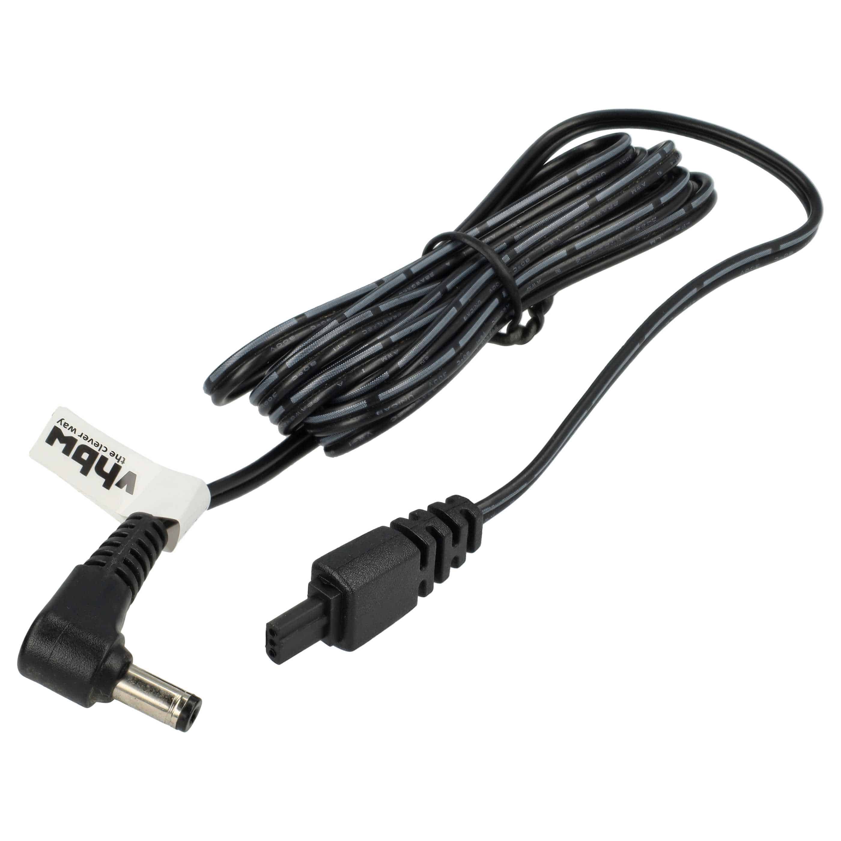 vhbw Power Cable Replacement for Panasonic K2GJYDC00004 for Camcorder, Camera - 100 cm, Black