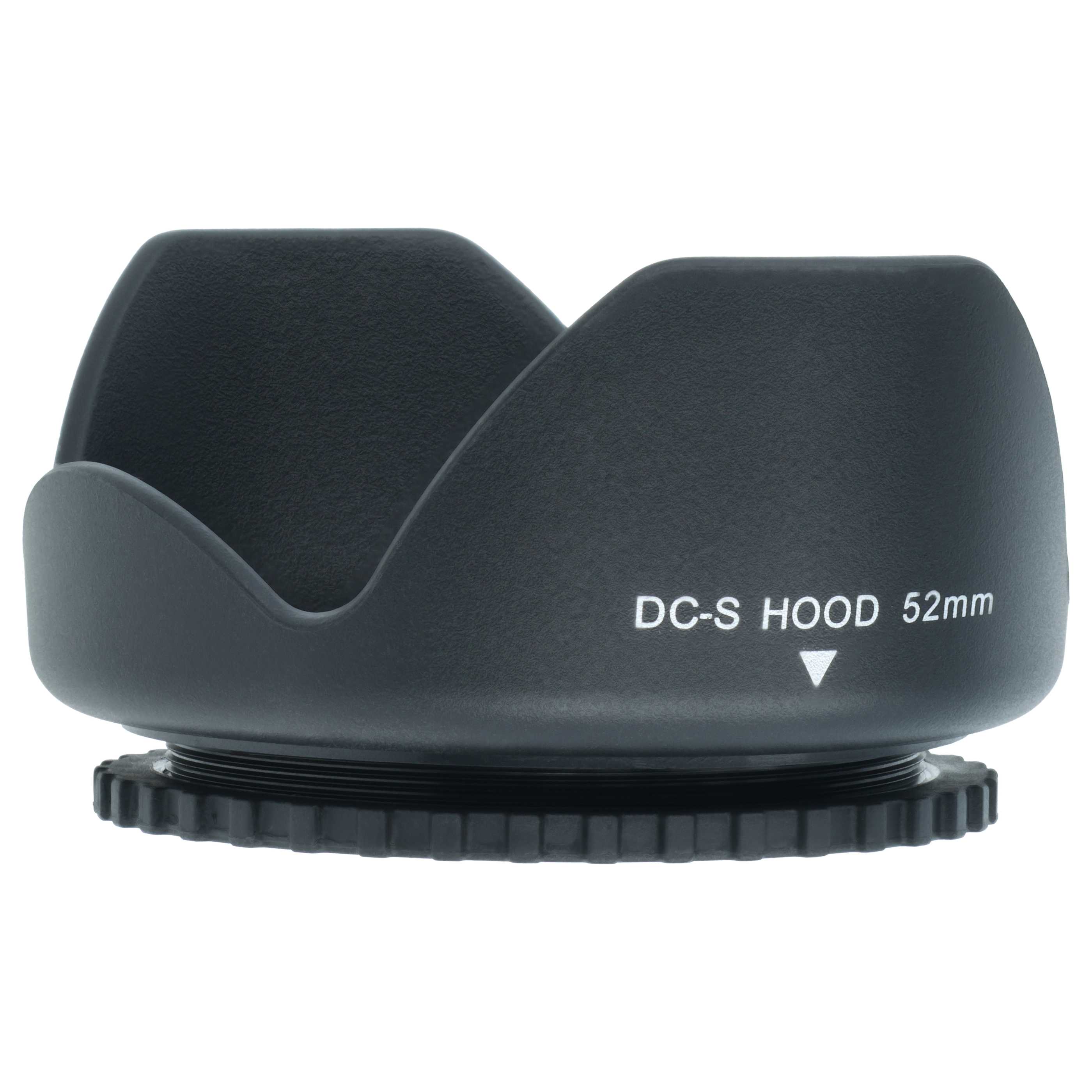 Paraluce compatibile con obiettivo con diametro di 52 mm