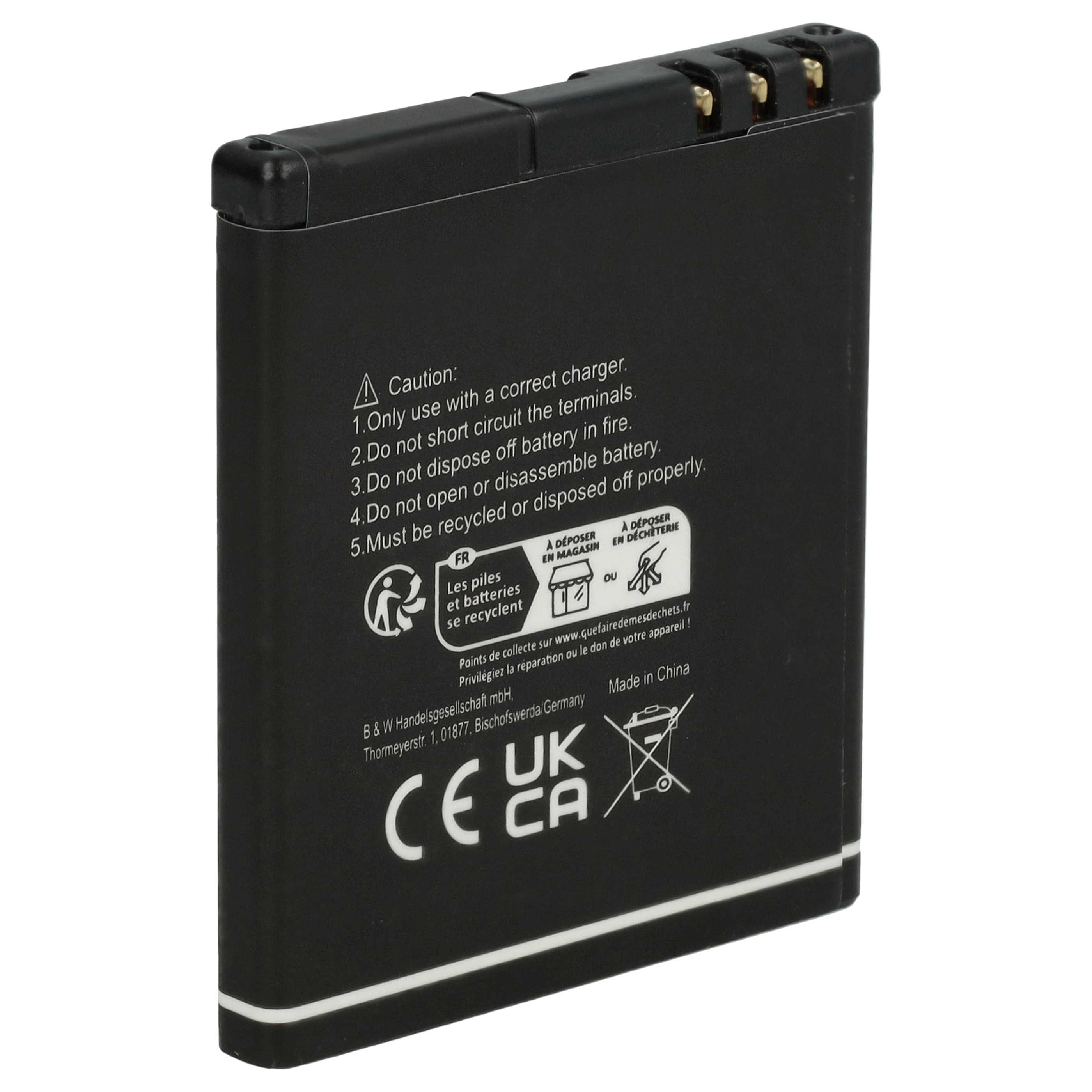 Akumulator do telefonu smartfona zamiennik AK-C145, BS-18 - 1100 mAh 3,7 V Li-Ion