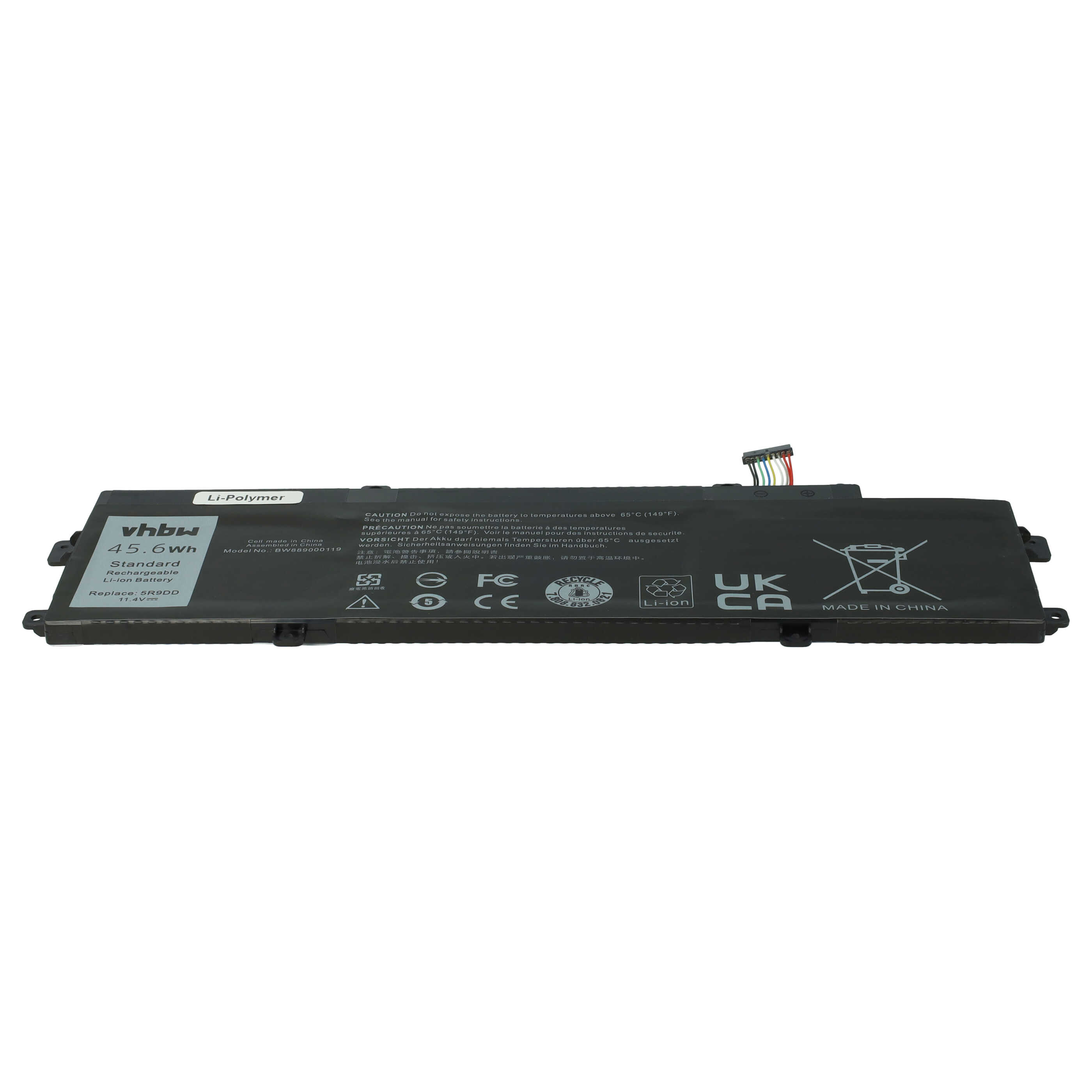 Akumulator do laptopa zamiennik Dell 5R9DD, 0KTCCN, KTCCN, E225846, 05R9DD, XKPD0, P22T - 4000 mAh 11,4 V LiPo