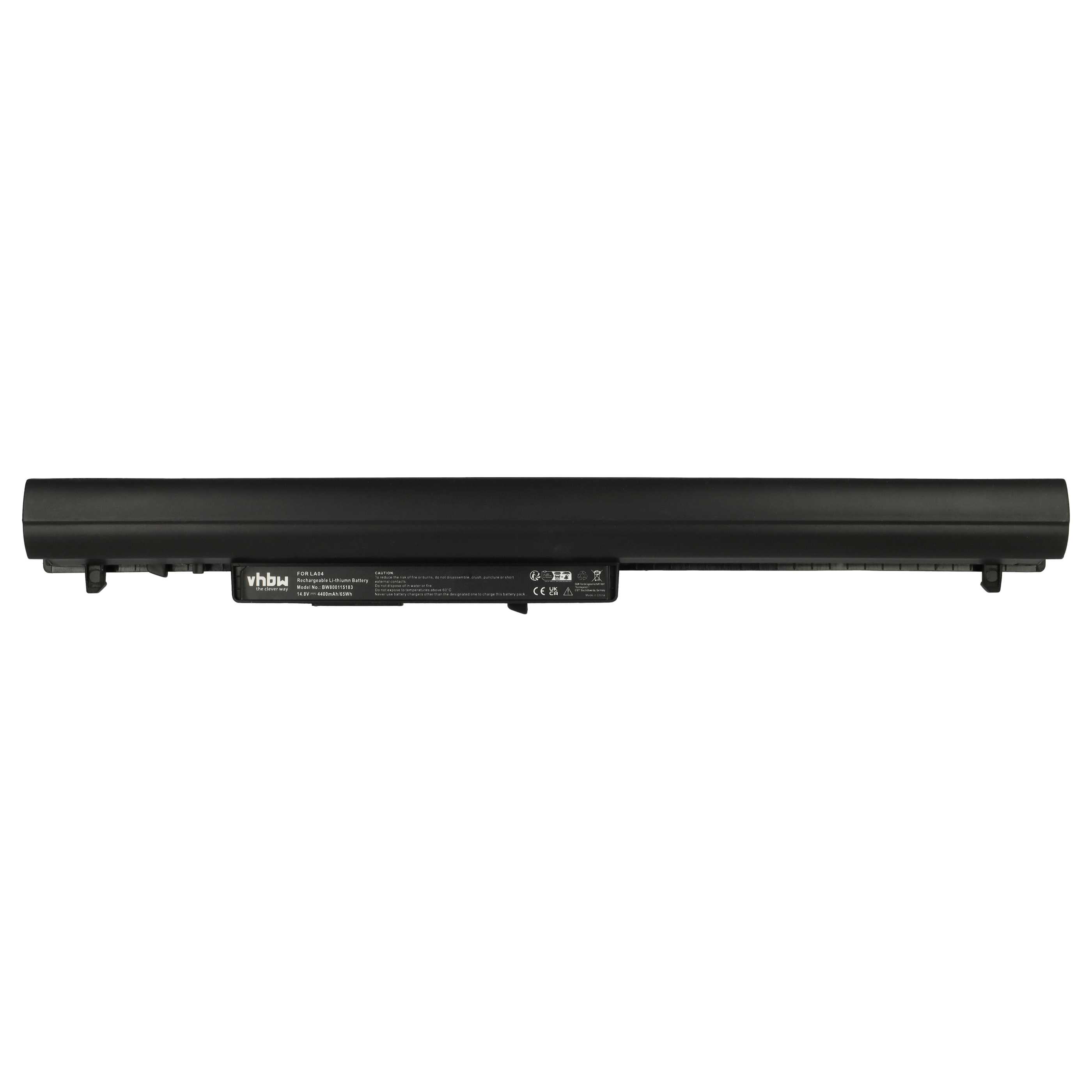 Akumulator do laptopa zamiennik HP 728248-221, 728248-141, 728248-121 - 4400 mAh 14,8 V Li-Ion, czarny