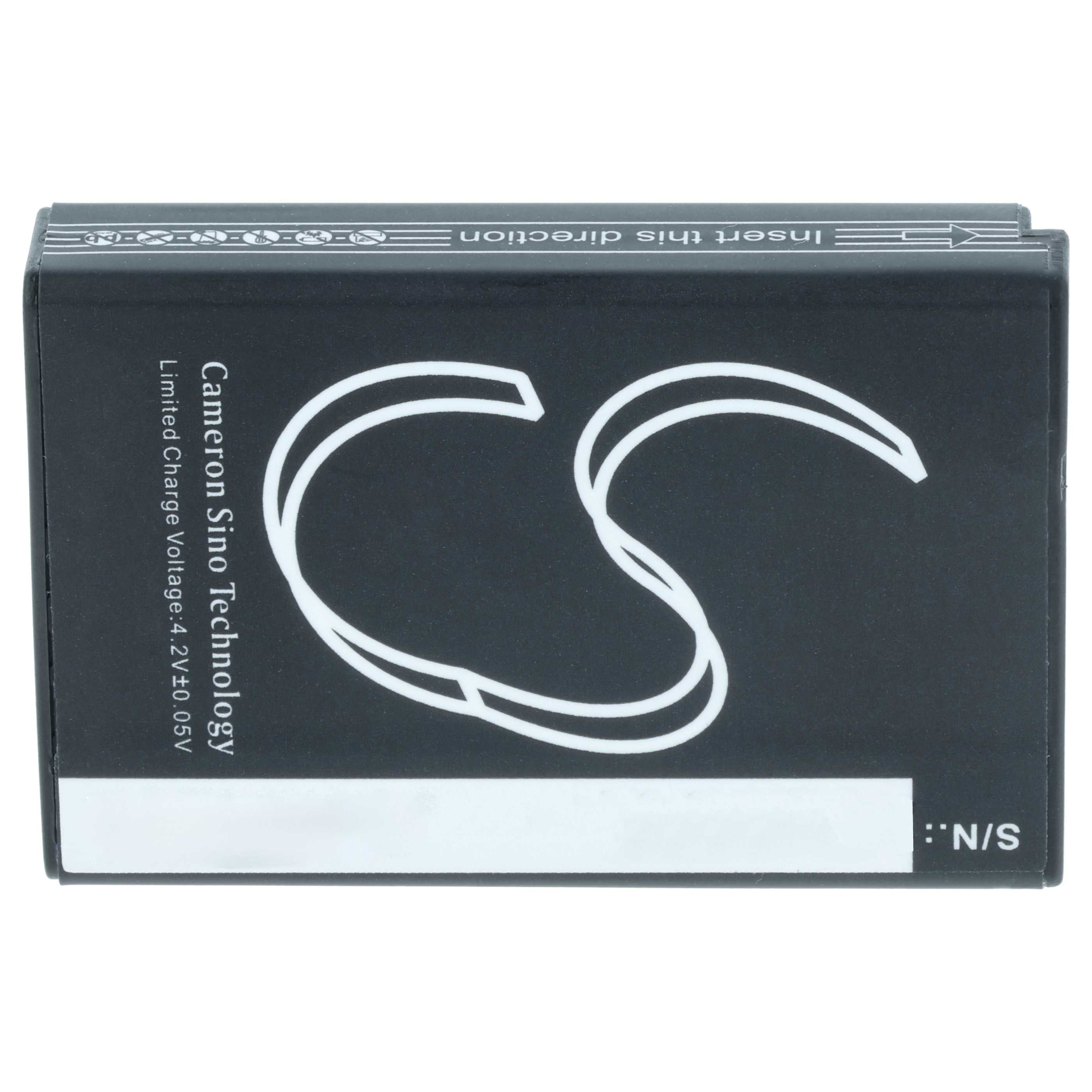 Battery replaces Zoom BT-03 - 1800mAh, 3.7V, Li-Ion