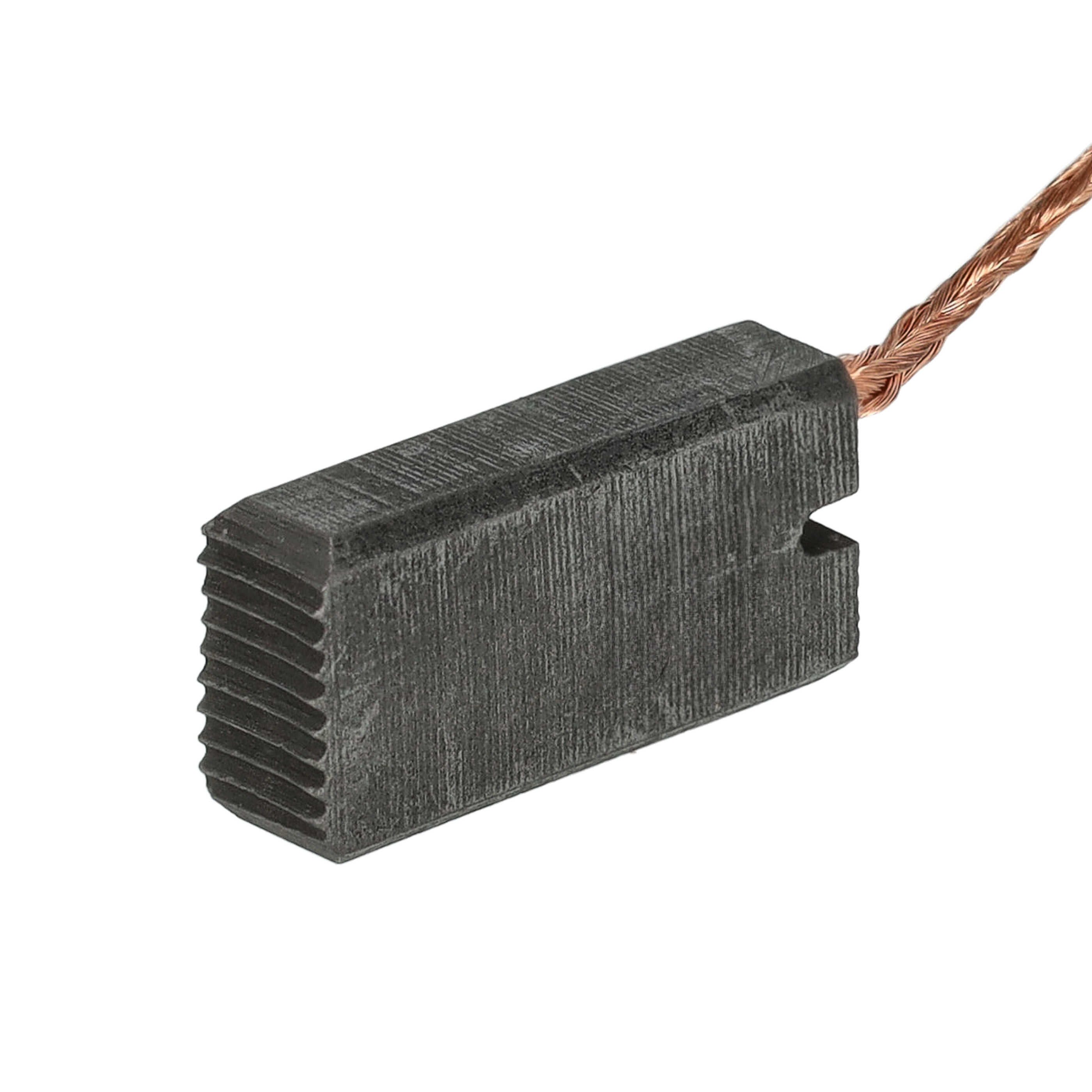 2x Szczotka węglowa zam. Stihl 1209 600 2702 + płaska wsuwka, 22,3 x 11 x 6,1 mm
