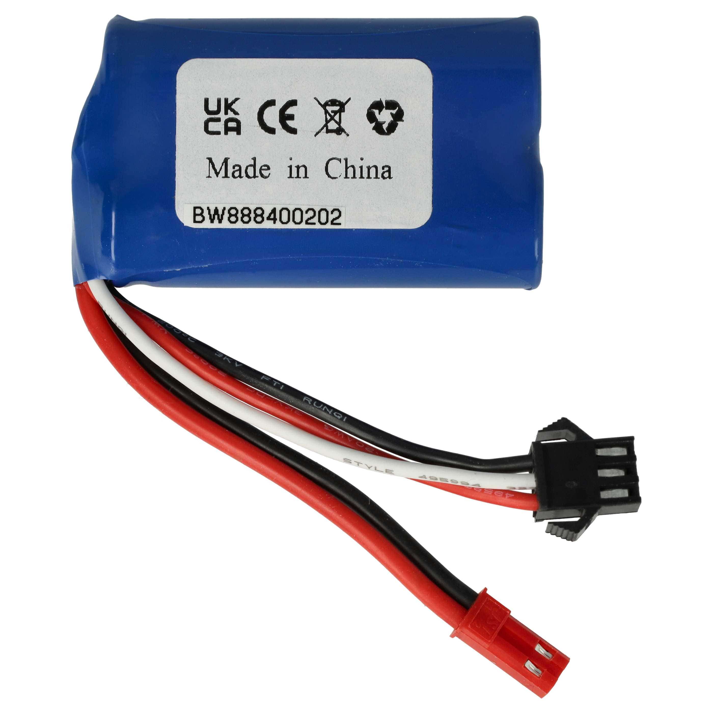 Batterie modèle radio-télécommandé - 350mAh 6,4V LiFePO4, BEC