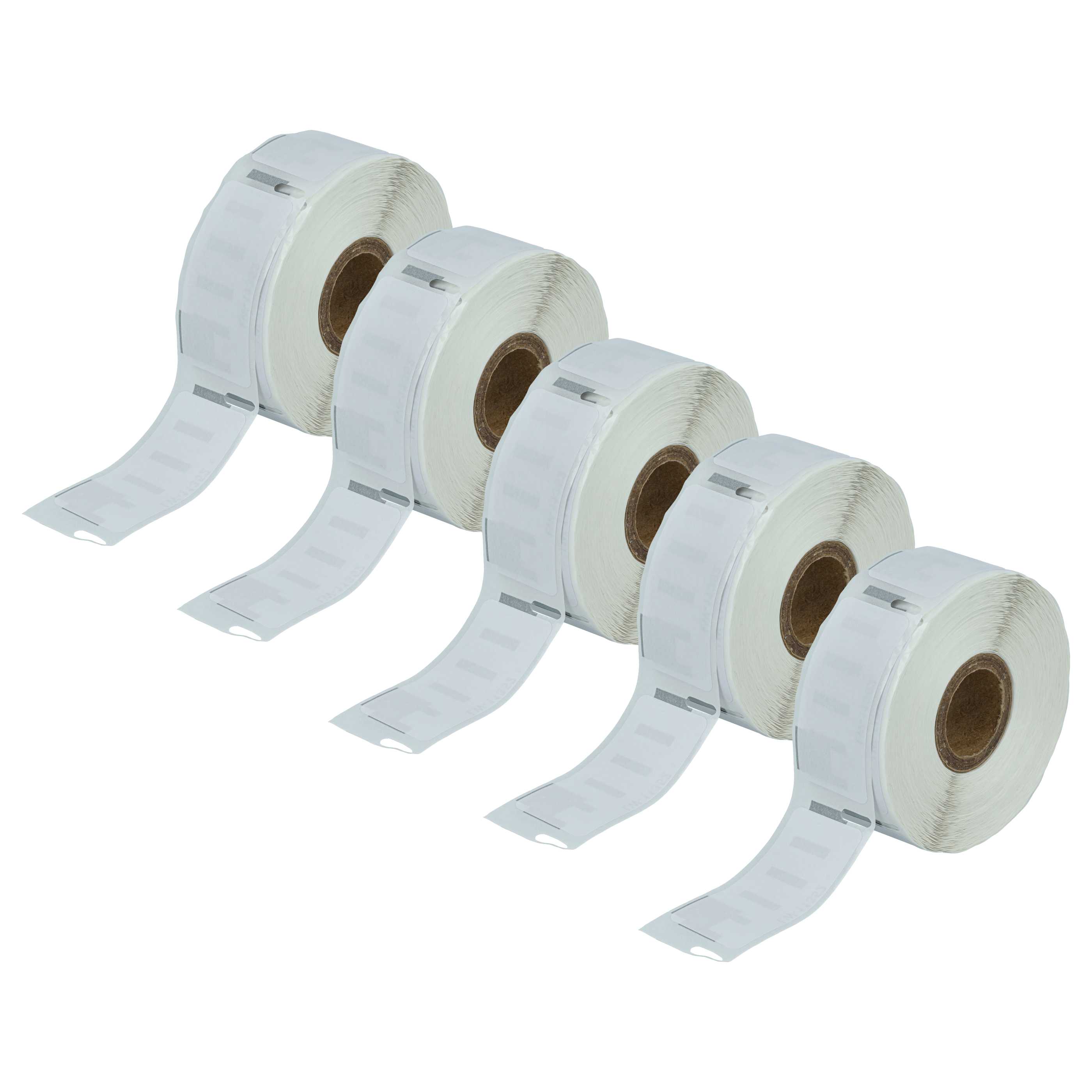 5x Label Roll replaces Dymo 11352 for Labeller - 25 mm x 54 mm