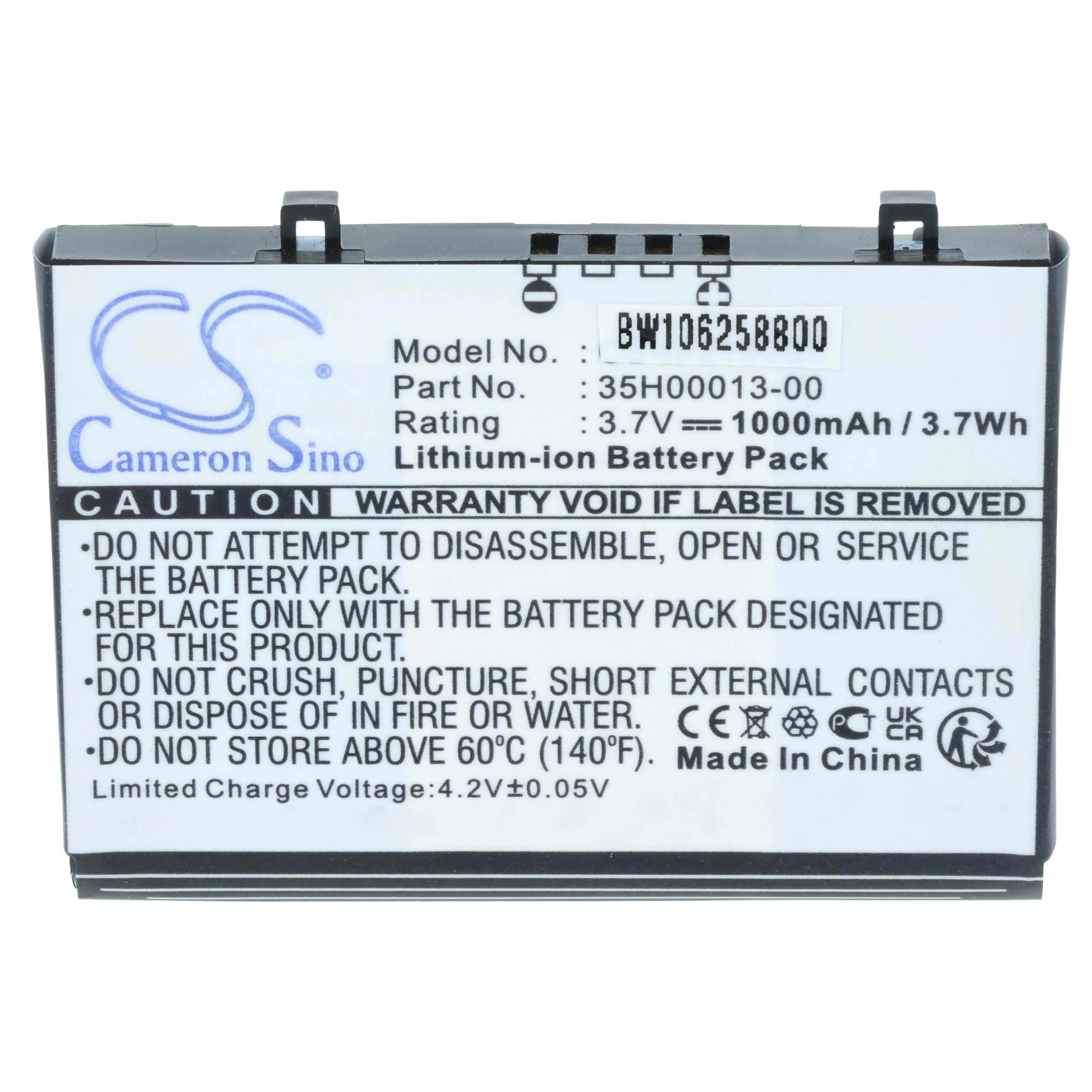 Akumulator do telefonu smartfona zamiennik HP FA110A-AC3, 311949-001 P-093, 310798-B21 - 900 mAh 3,7 V Li-Ion