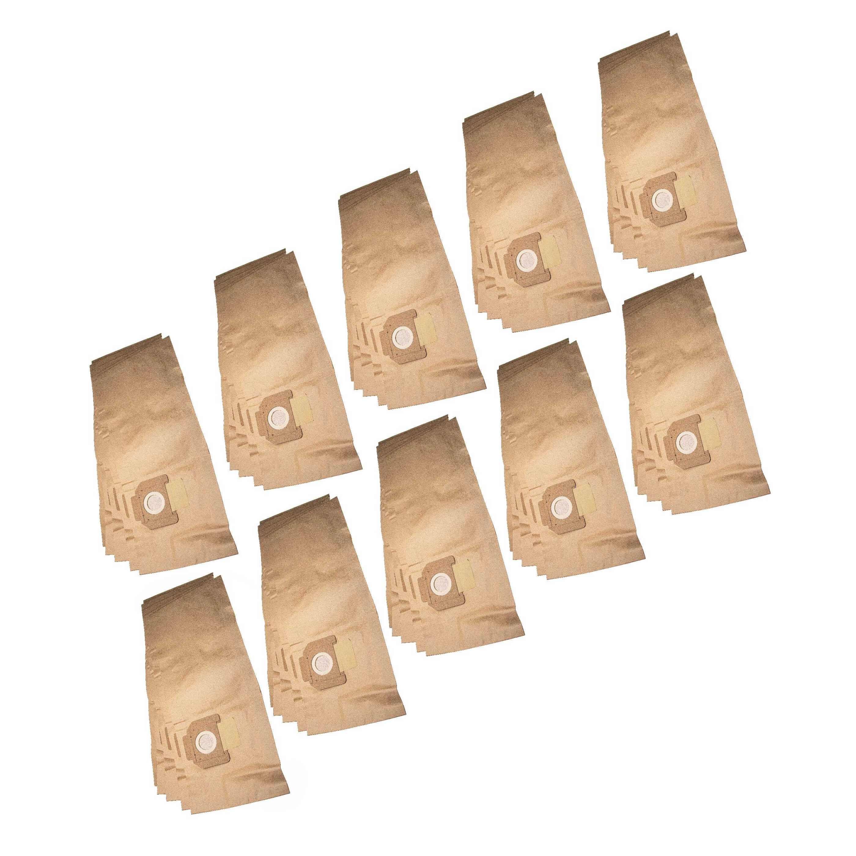 50x Sac remplace Milwaukee 4932352308 pour aspirateur Hecht - papier