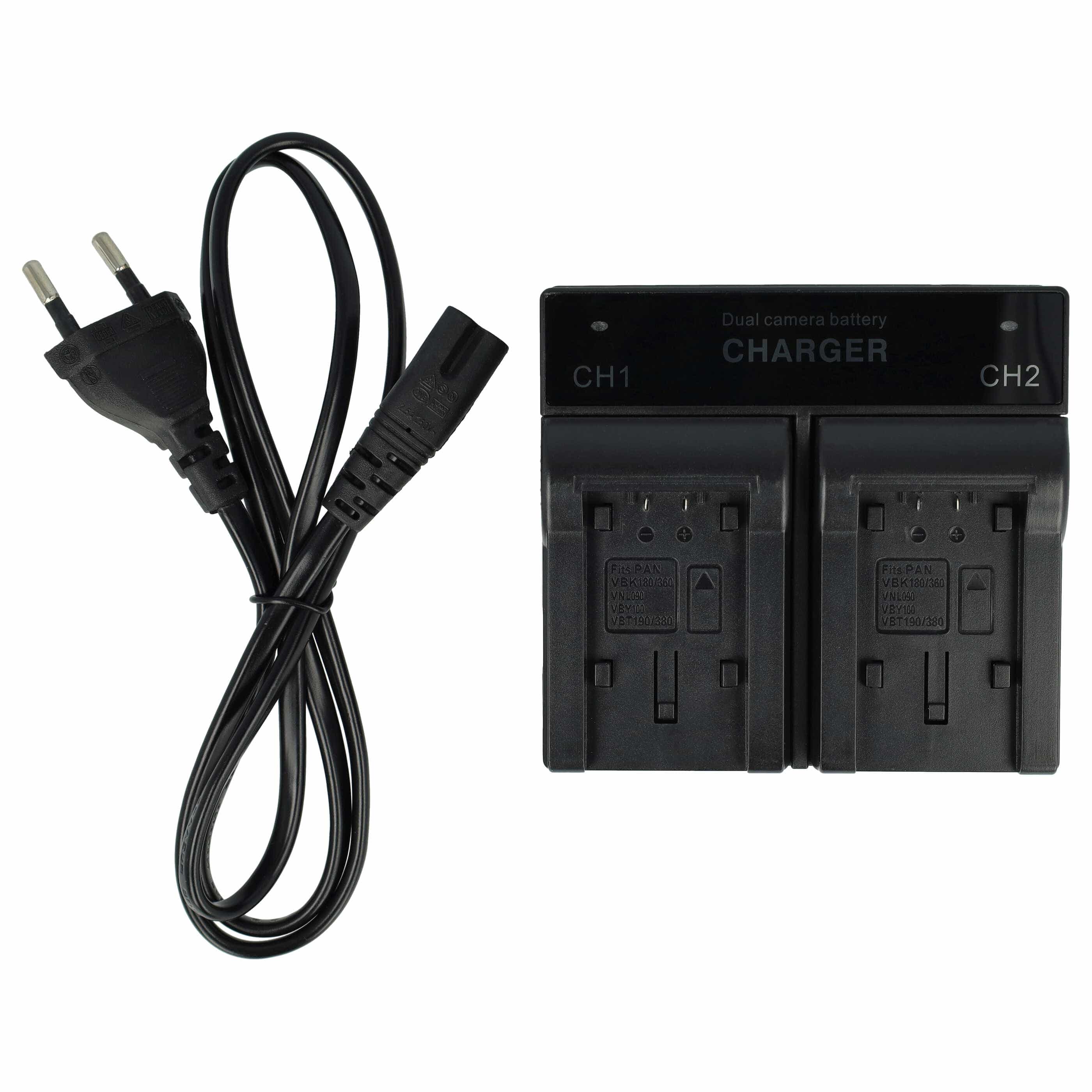 Battery Charger suitable for Panasonic HC-750 Digital Camera - 1 A, 4.2/8.4 V