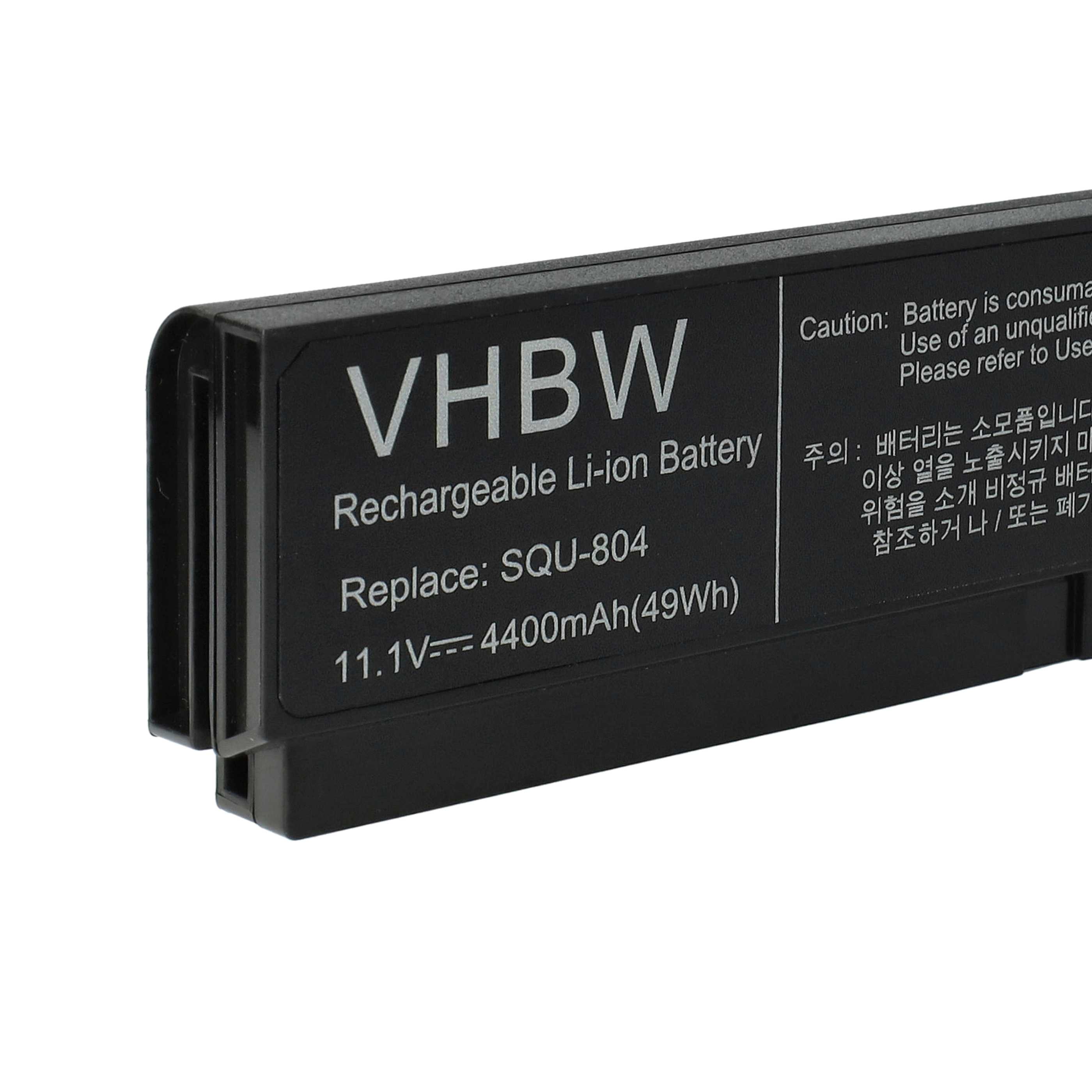 Notebook Battery replaces Fujitsu-Siemens BA31.AV - 4400 mAh 11.1 V Li-Ion, black
