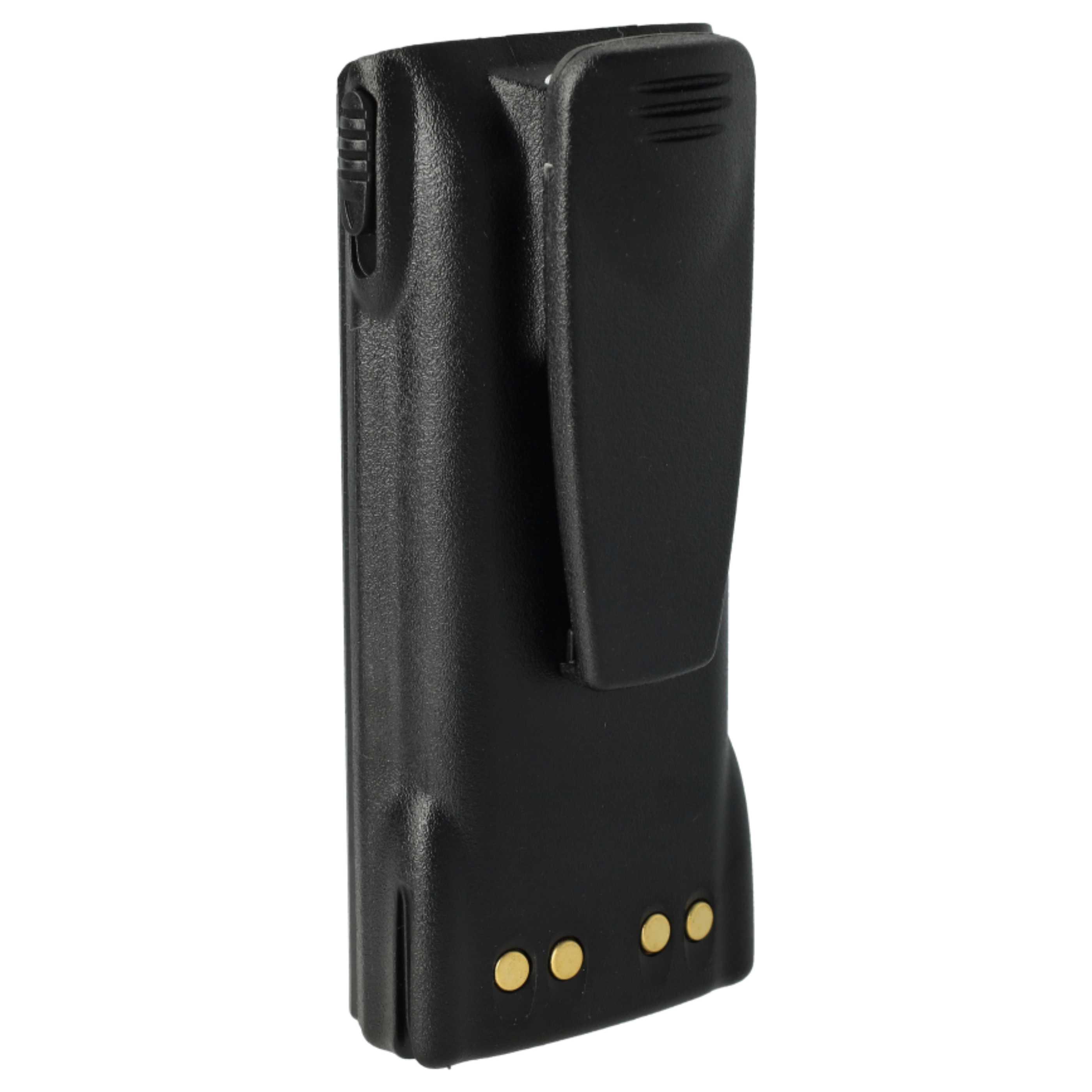 Radio 5x Battery suitable for Motorola GP320, GP340, GP360, GP380 - 1800 mAh 7.2 V NiMH + Belt Clip