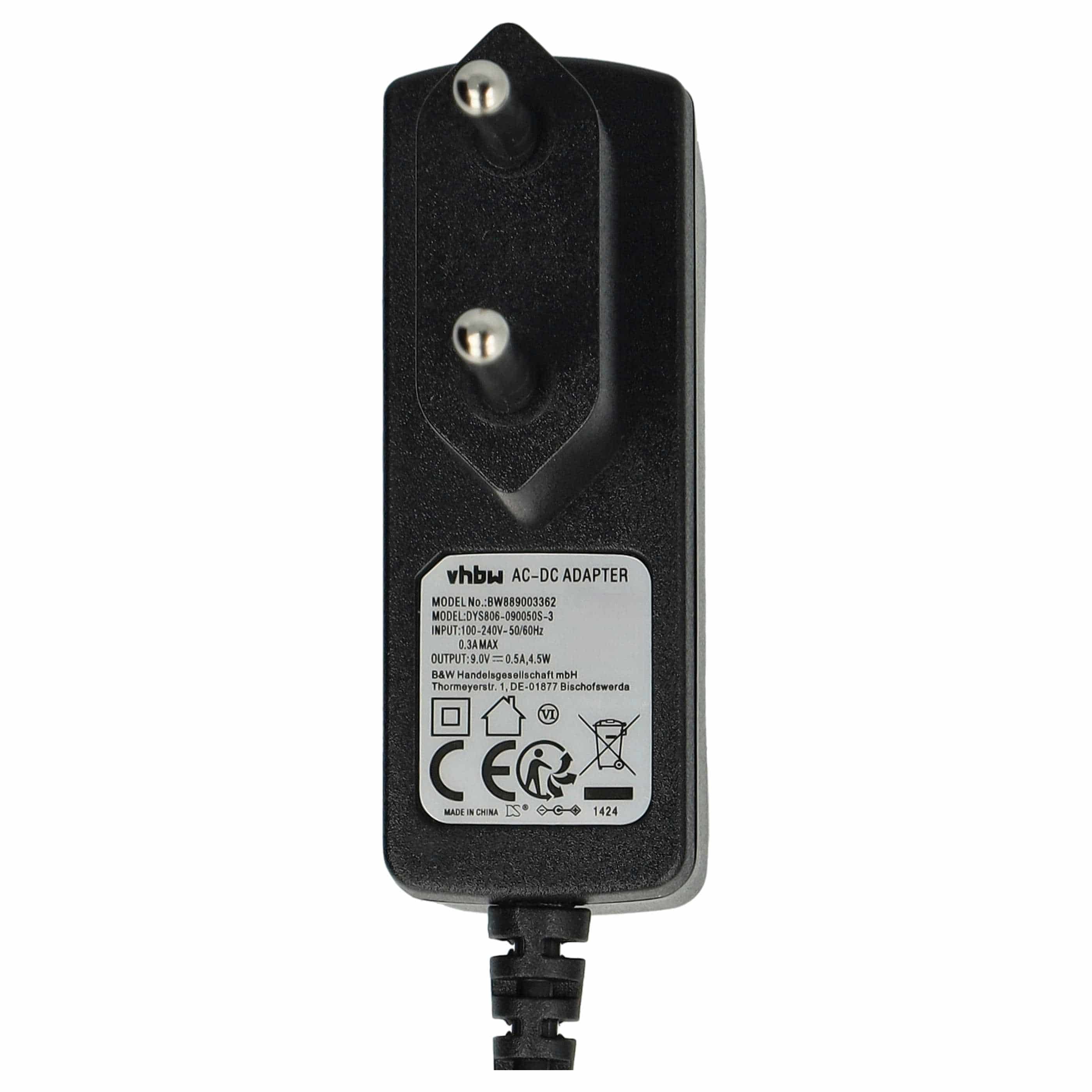 AC/DC Mains Power Adapter replaces Line 6 DC-1G for Line 6 Overdrive Pedal