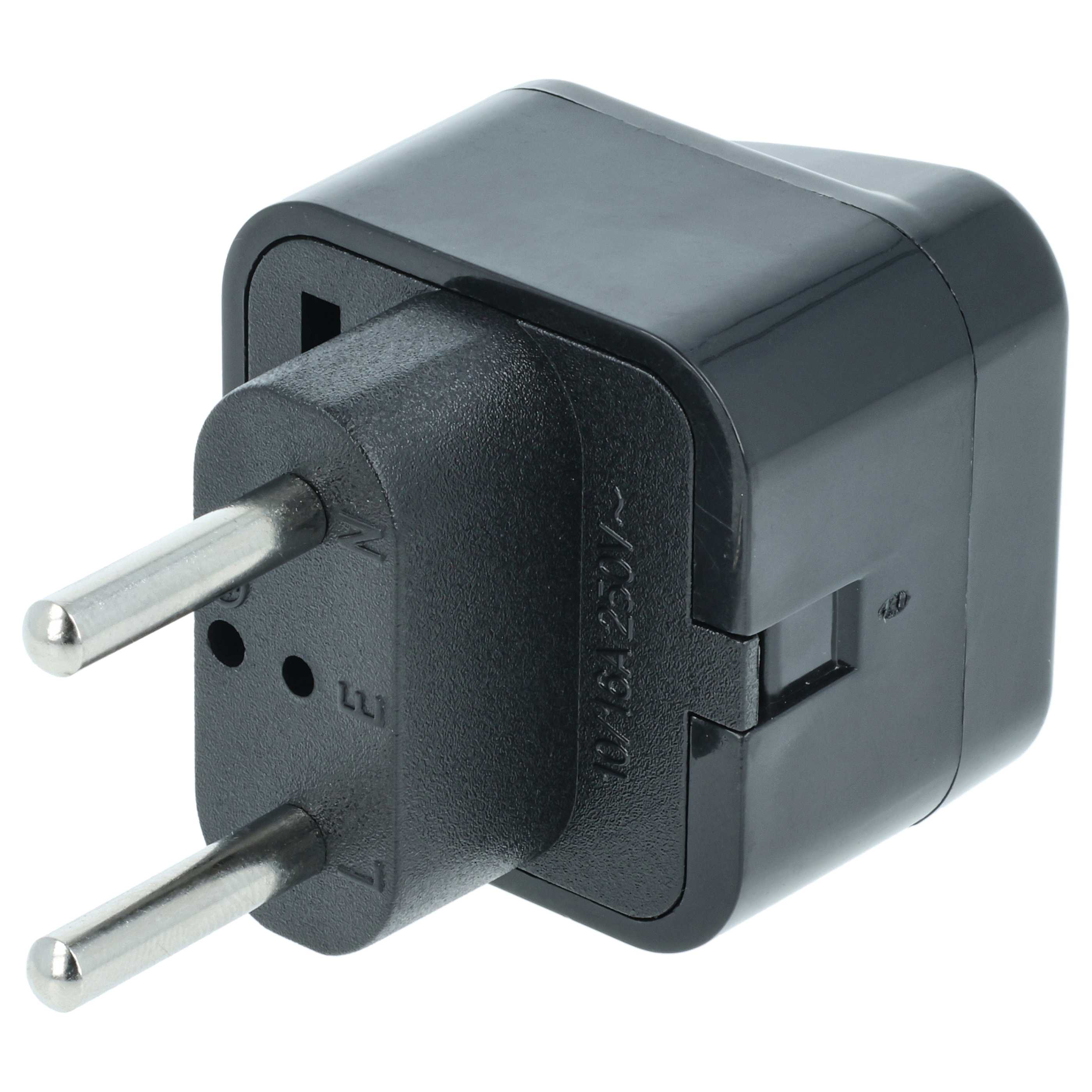 Travel Plug Adapter (EU plug to UK/USA/China-etc. socket)