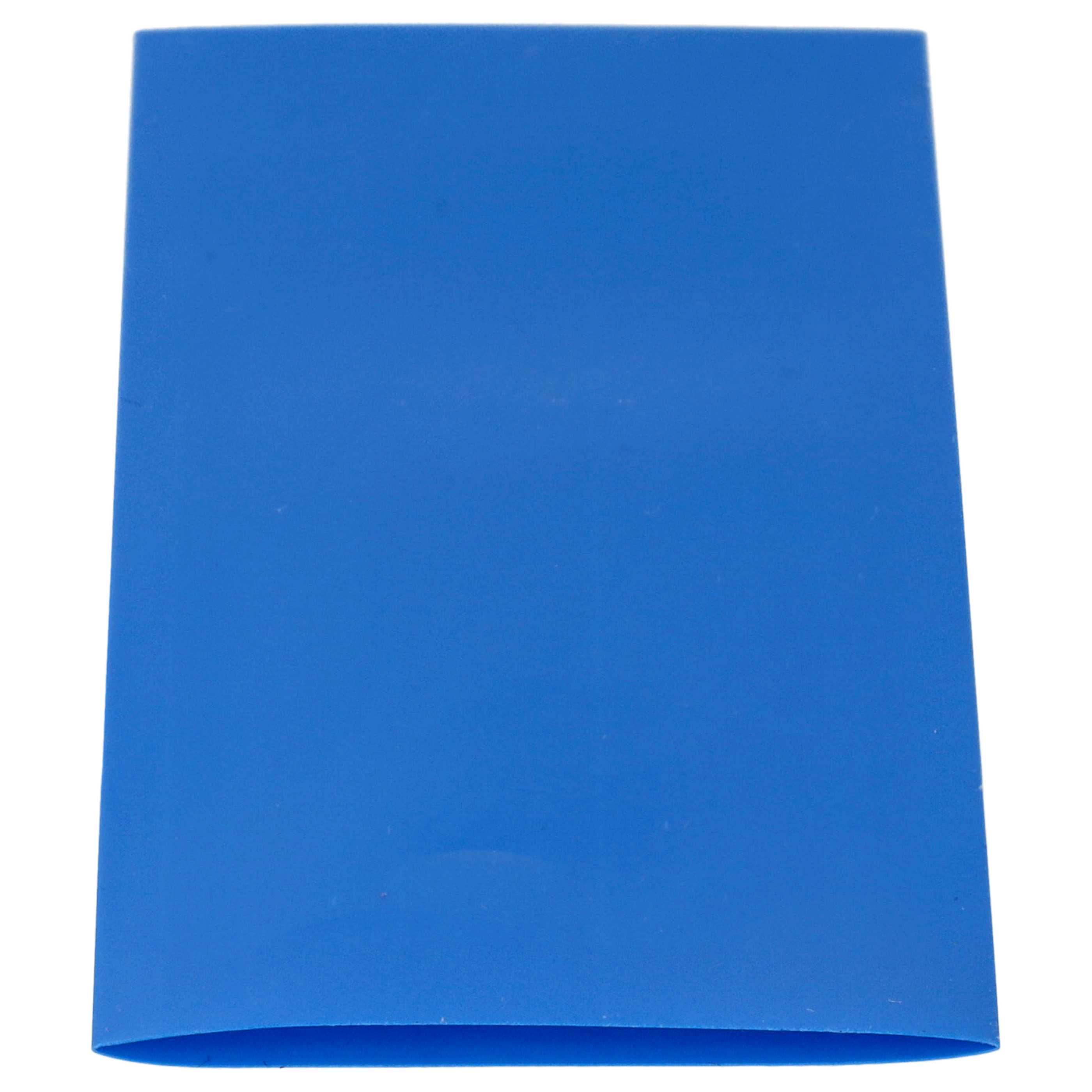 10x tubo termorretráctil compatible con celdas de batería 18650 - Láminas retráctiles azul