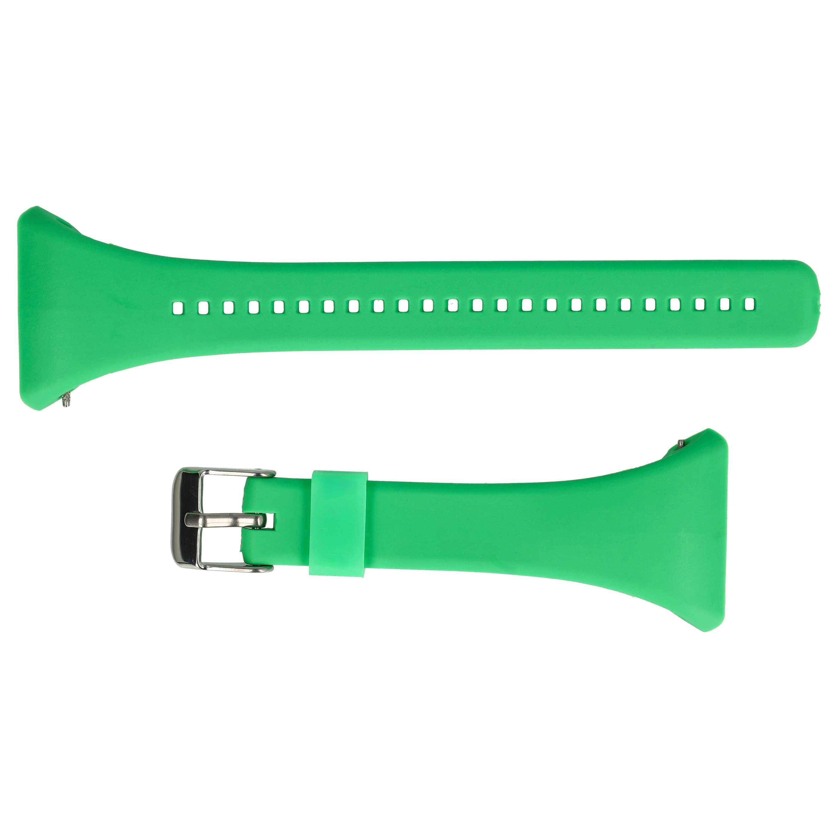 correa L para Polar smartwatch - largo 11,5cm + 8,5 cm, verde