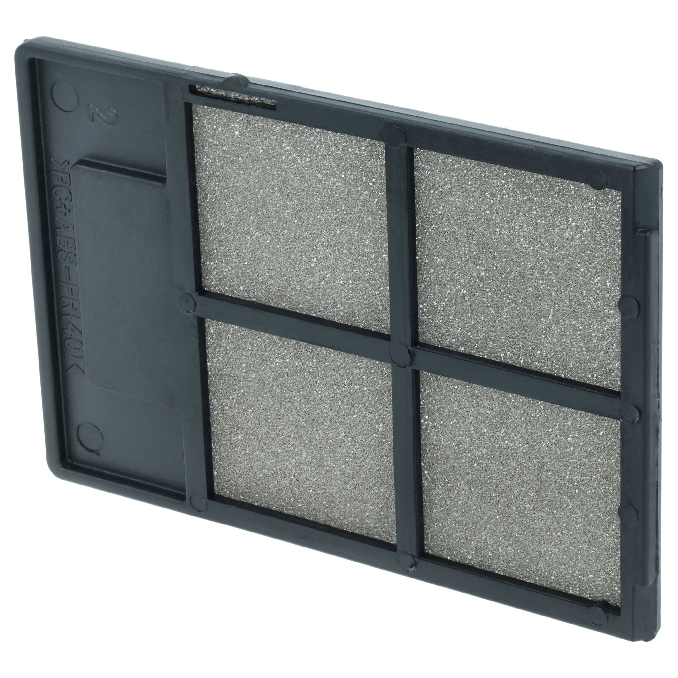 2x Filtre à air remplace Epson ELPAF13 pour vidéoprojecteur Epson - Remplacement 8,7 x 6,2 x 0,8 cm
