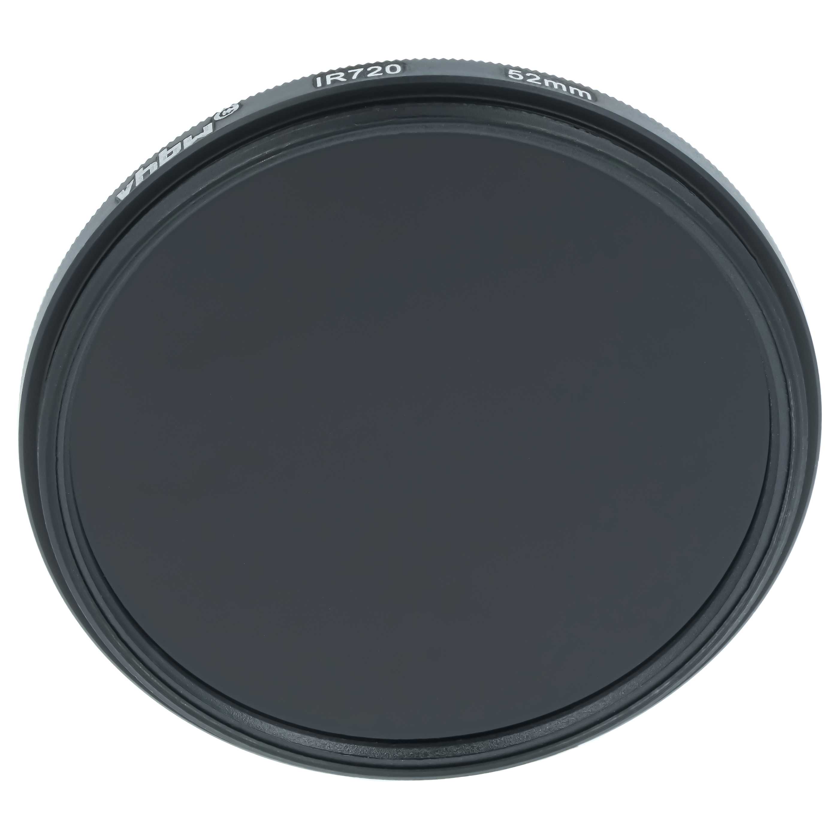 Filtr podczerwieni 720nm na obiektyw z gwintem 52 mm - Filtr IR
