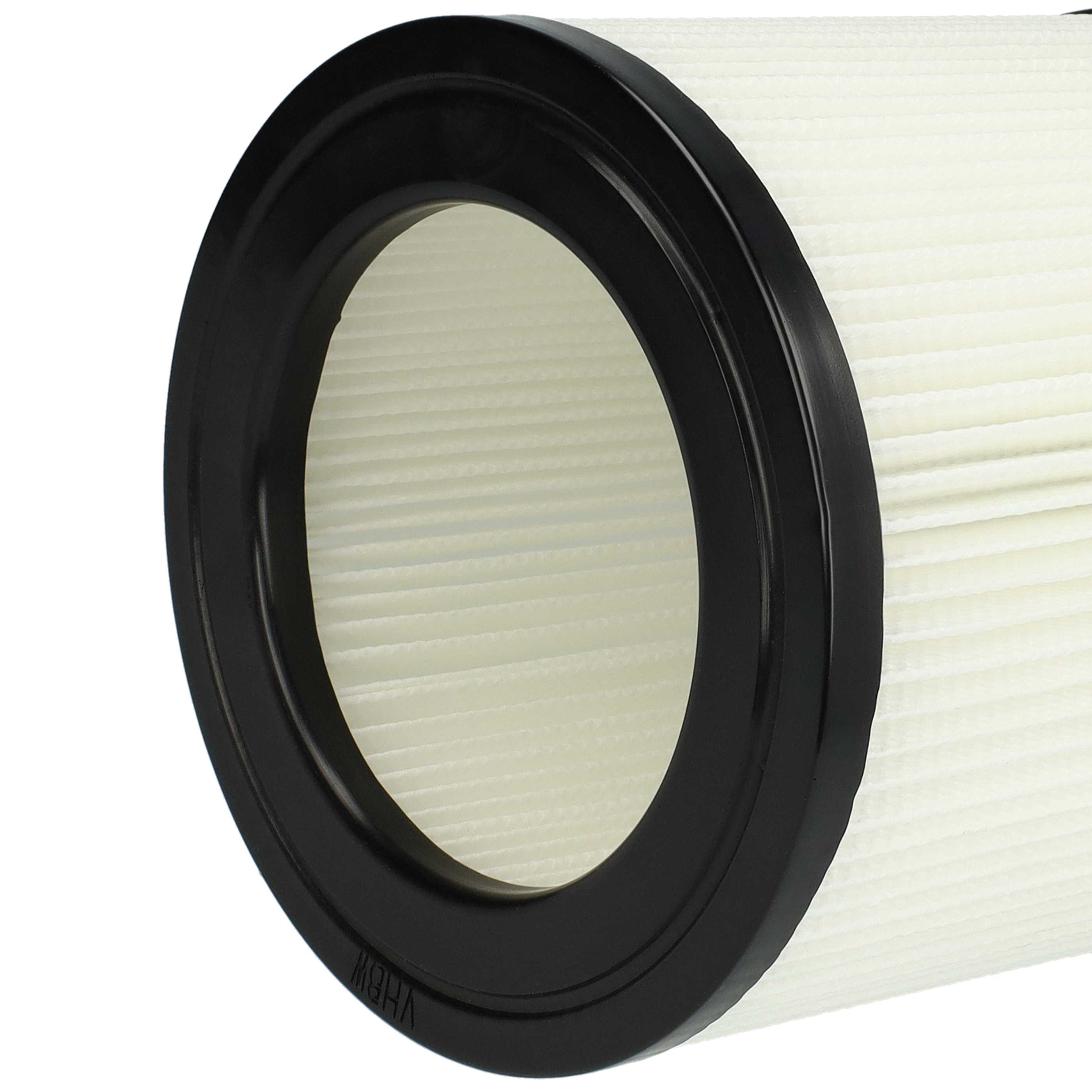 8x Filtro reemplaza Kärcher 2.889-219.0 para aspiradora Kärcher, negro / blanco