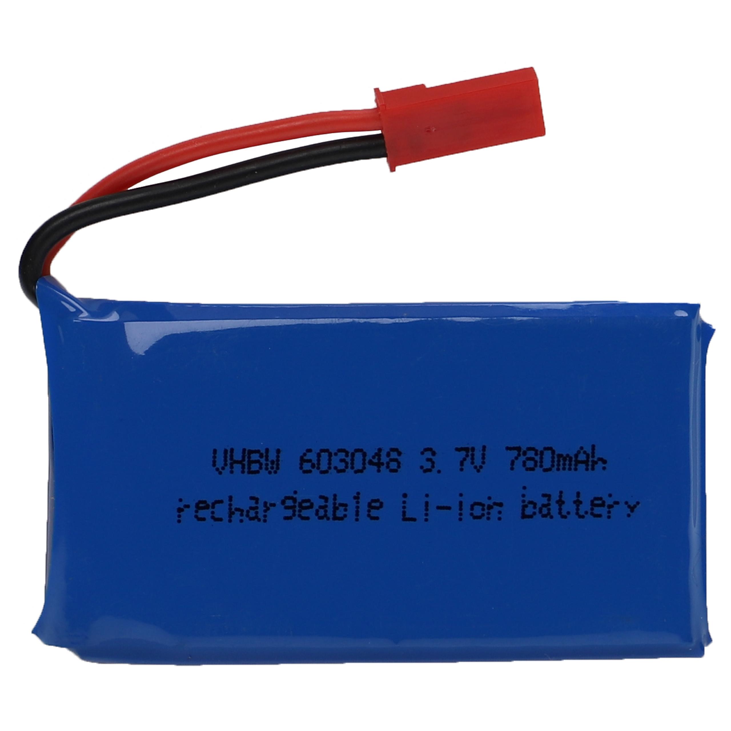 Akumulator do modeli zdalnie sterowanych RC - 780 mAh 3,7 V LiPo, BEC