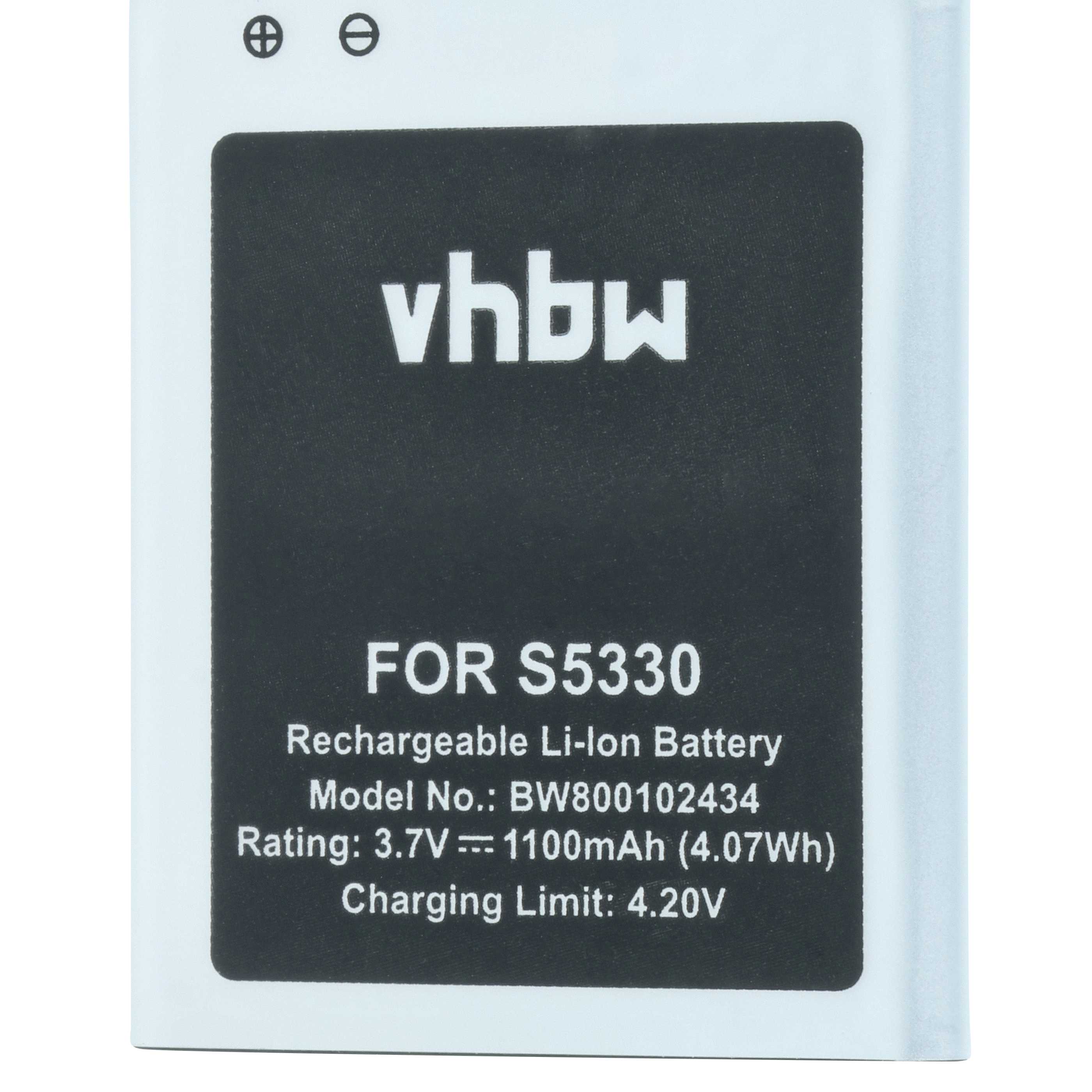 Akumulator do telefonu smartfona zamiennik Samsung EB494353VA, EB494353VU - 1100 mAh 3,7 V Li-Ion