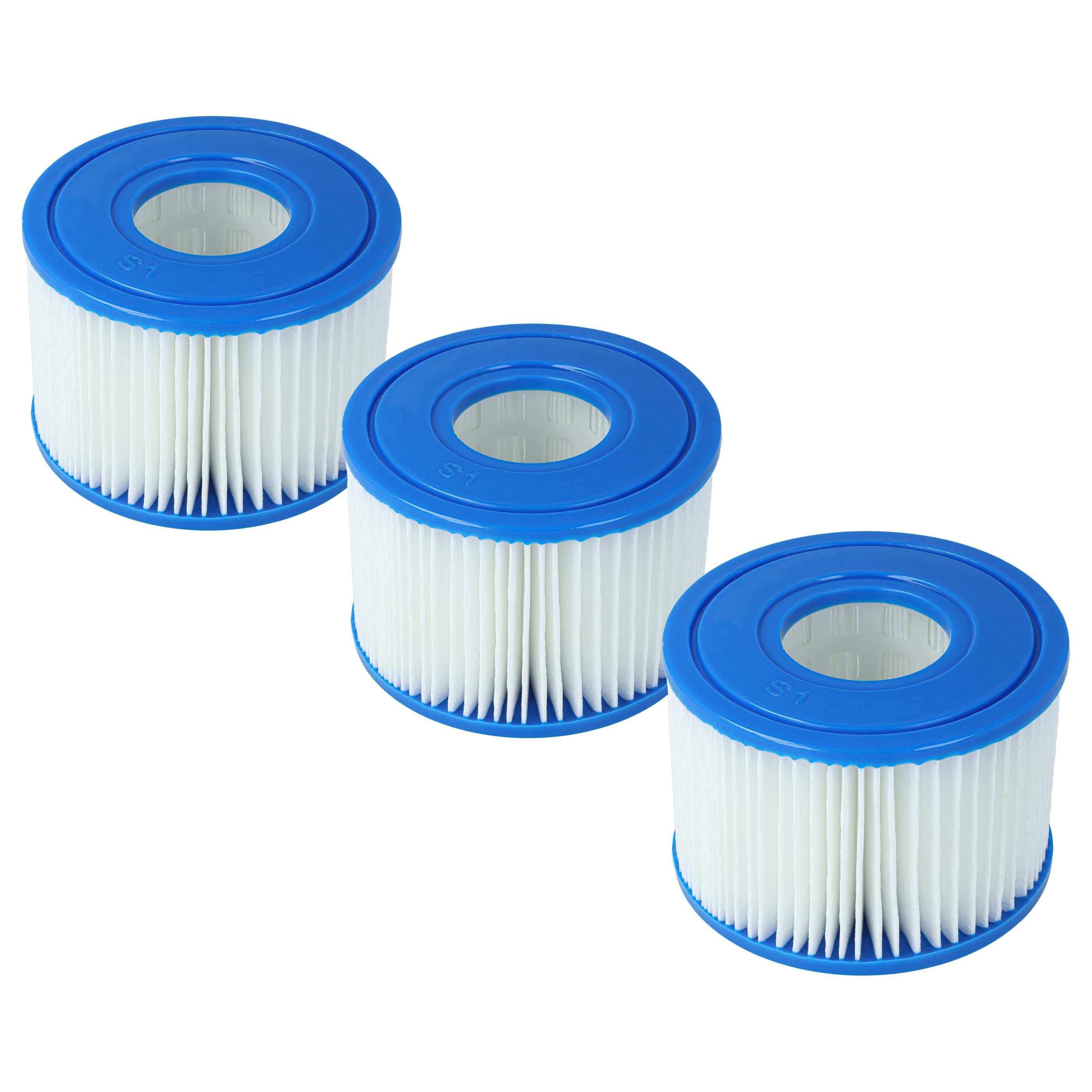 3x filtro piscina tipo S1 reemplaza Bestway FD2135 - Cartucho de filtro