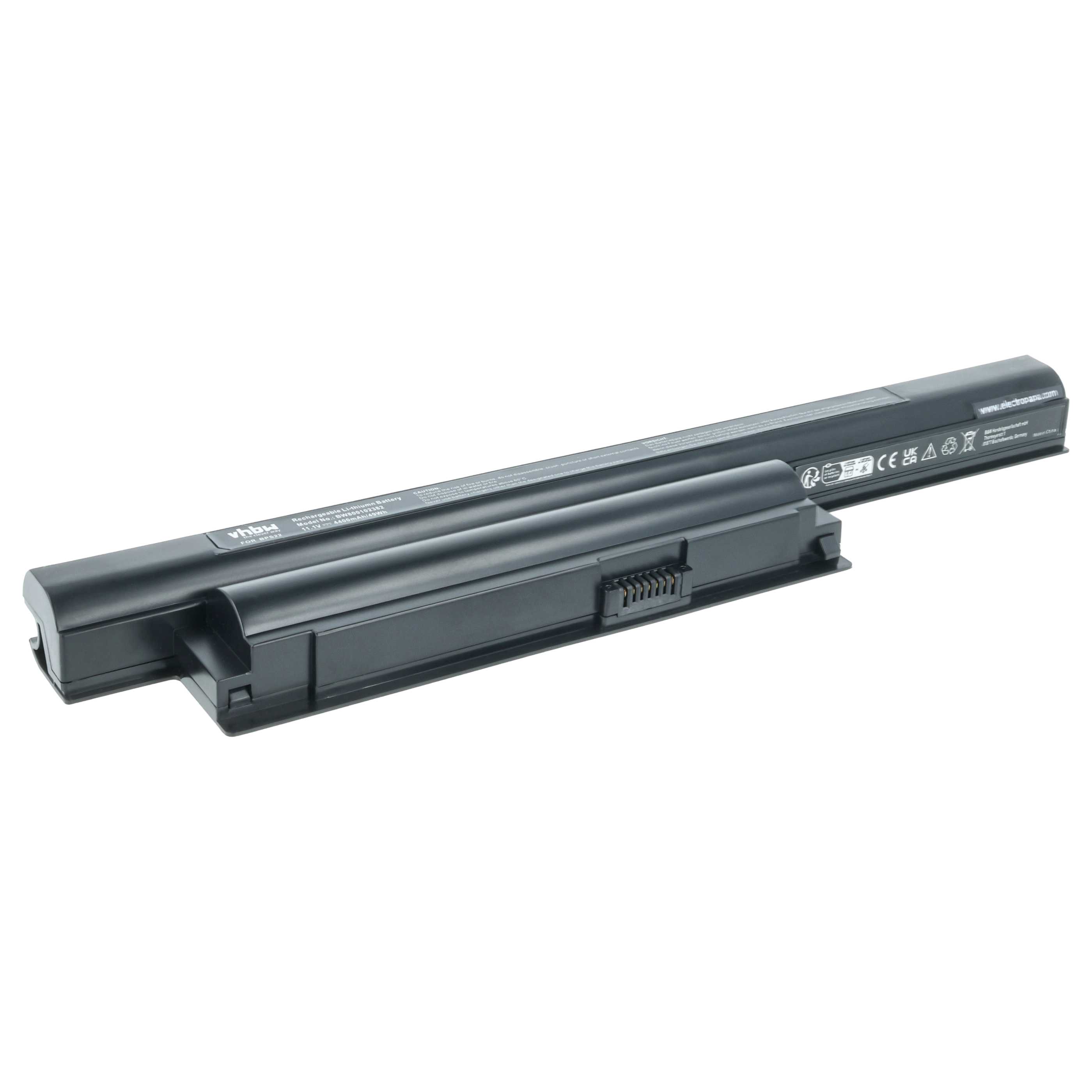 Akumulator do laptopa zamiennik Sony VGP-BPS22, VGP-BPS22/A, VGP-BPL22 - 4400 mAh 11,1 V Li-Ion, czarny