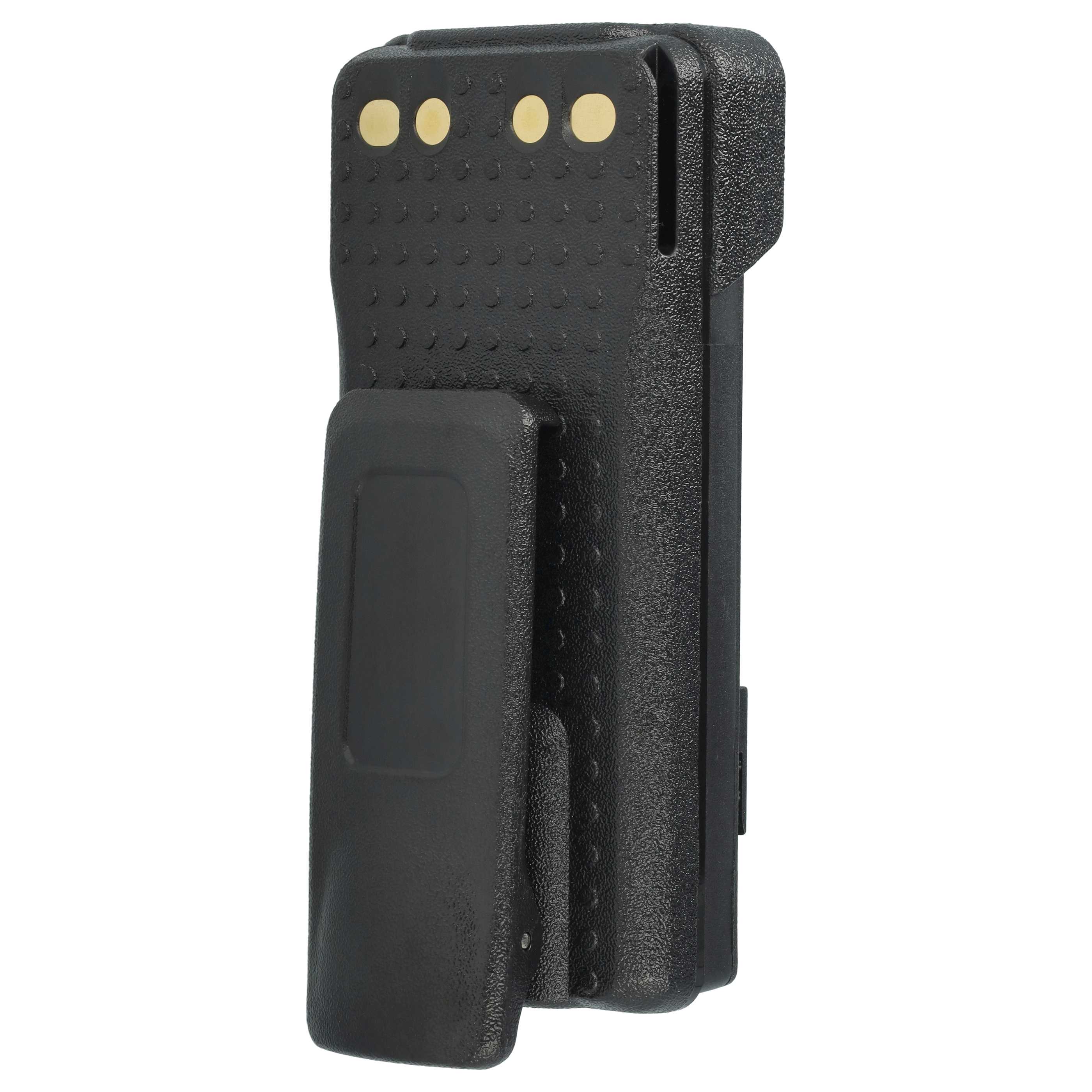 Radio 10x Battery replaces Motorola PMNN4415AR, PMNN4415, PMNN441 - 1800 mAh 7.4 V Li-Ion + Belt Clip