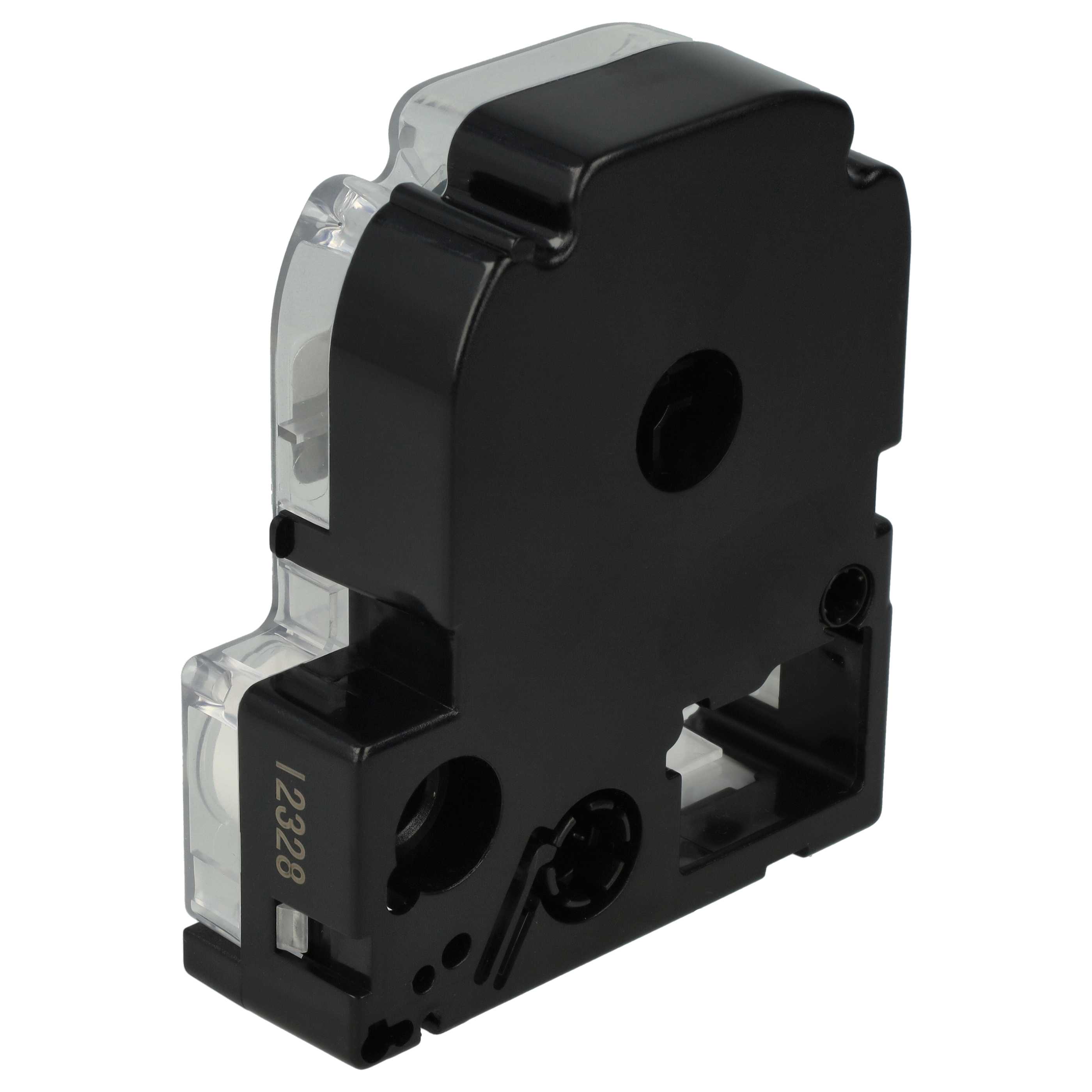 Cassetta nastro sostituisce Epson LC-2BWV per etichettatrice 6mm bianco - nero