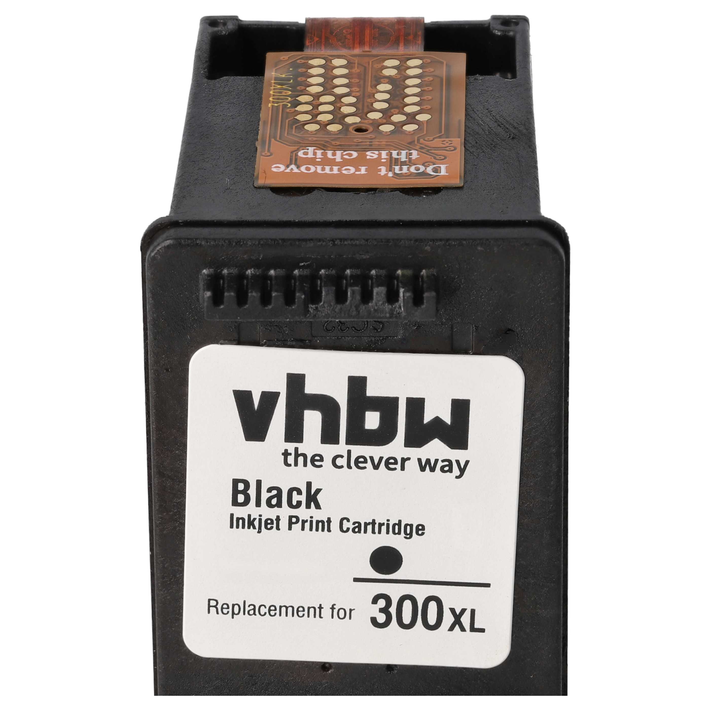 2x Ink Cartridges for HP Envy D2568 Printer - black