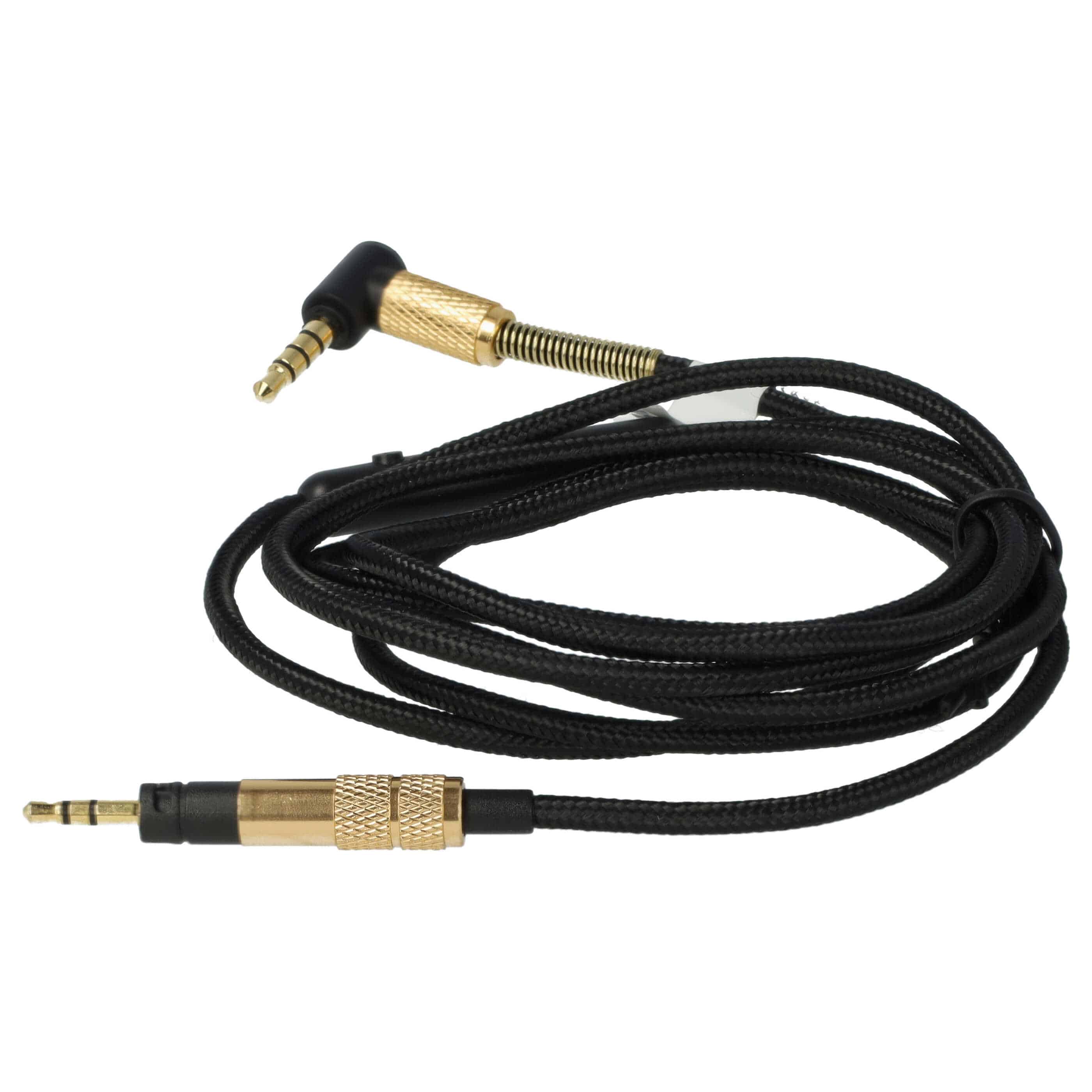 Kopfhörer Kabel passend für Sennheiser Momentum 2.0 HD4.30G , 140 cm, schwarz