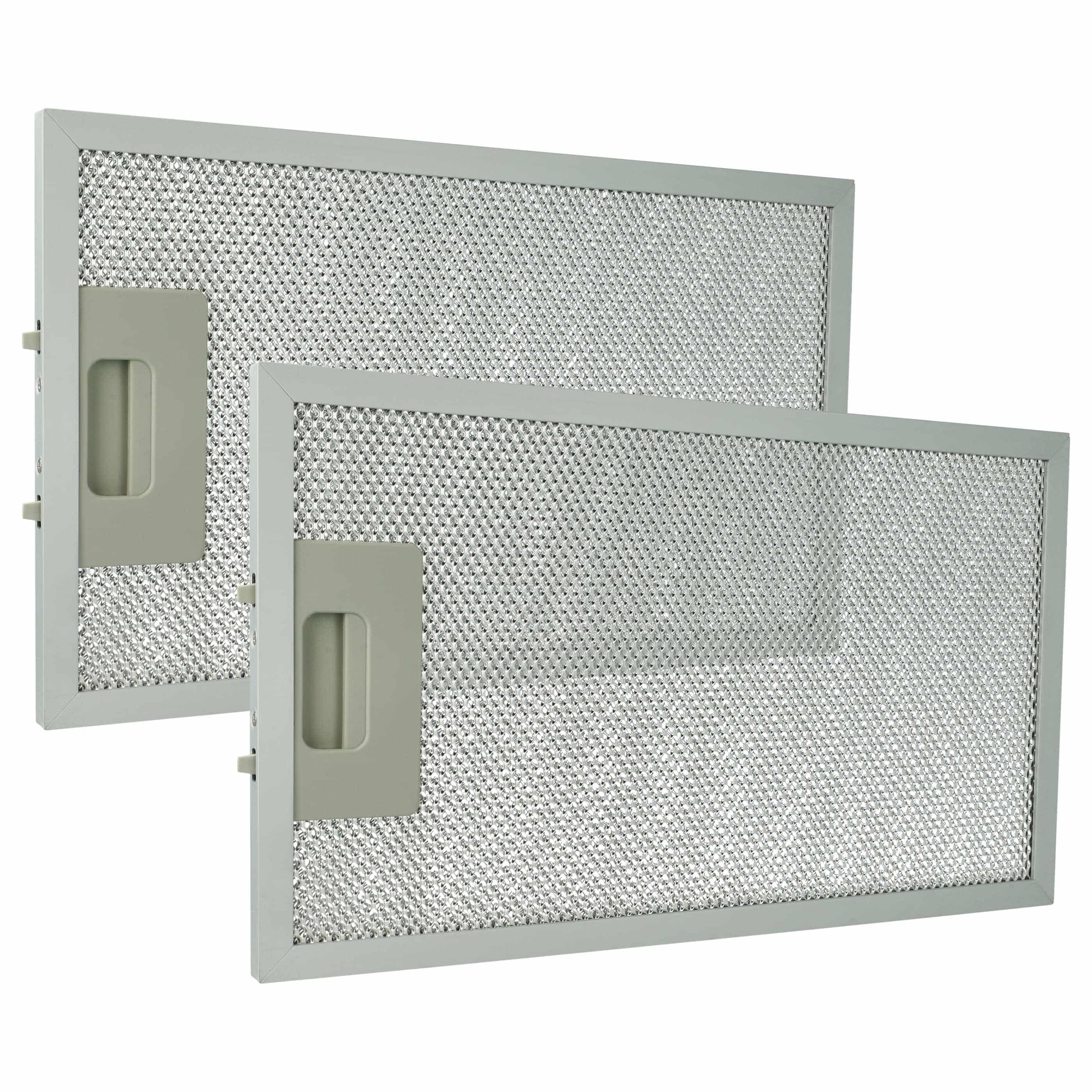 2x Filtres métal remplace Klarstein 10032228 pour hotte aspirante