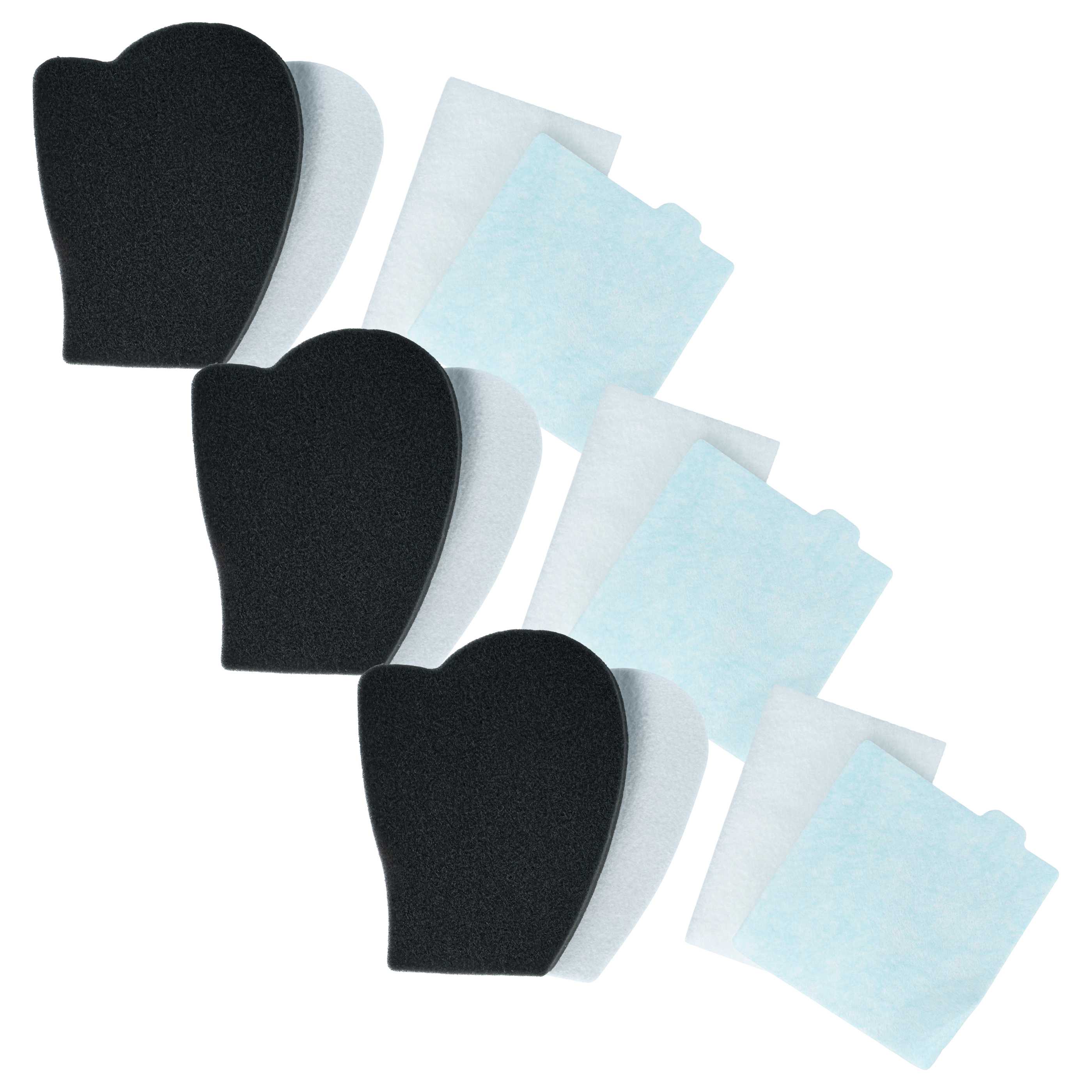3x Filter Set replaces AEG AEF04, 9001950683 for Electrolux Vacuum Cleaner - Vacuum Cleaner Filter Set
