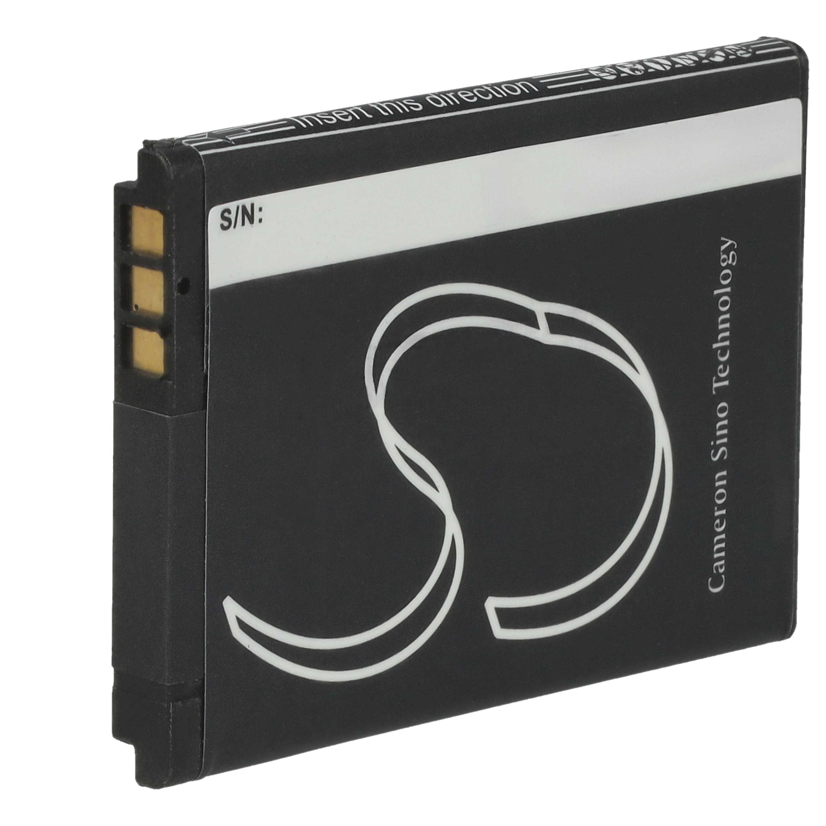 Akumulator do telefonu smartfona zamiennik Sagem 194/07 SN4, 252636053, 252785306 - 750 mAh 3,7 V Li-Ion