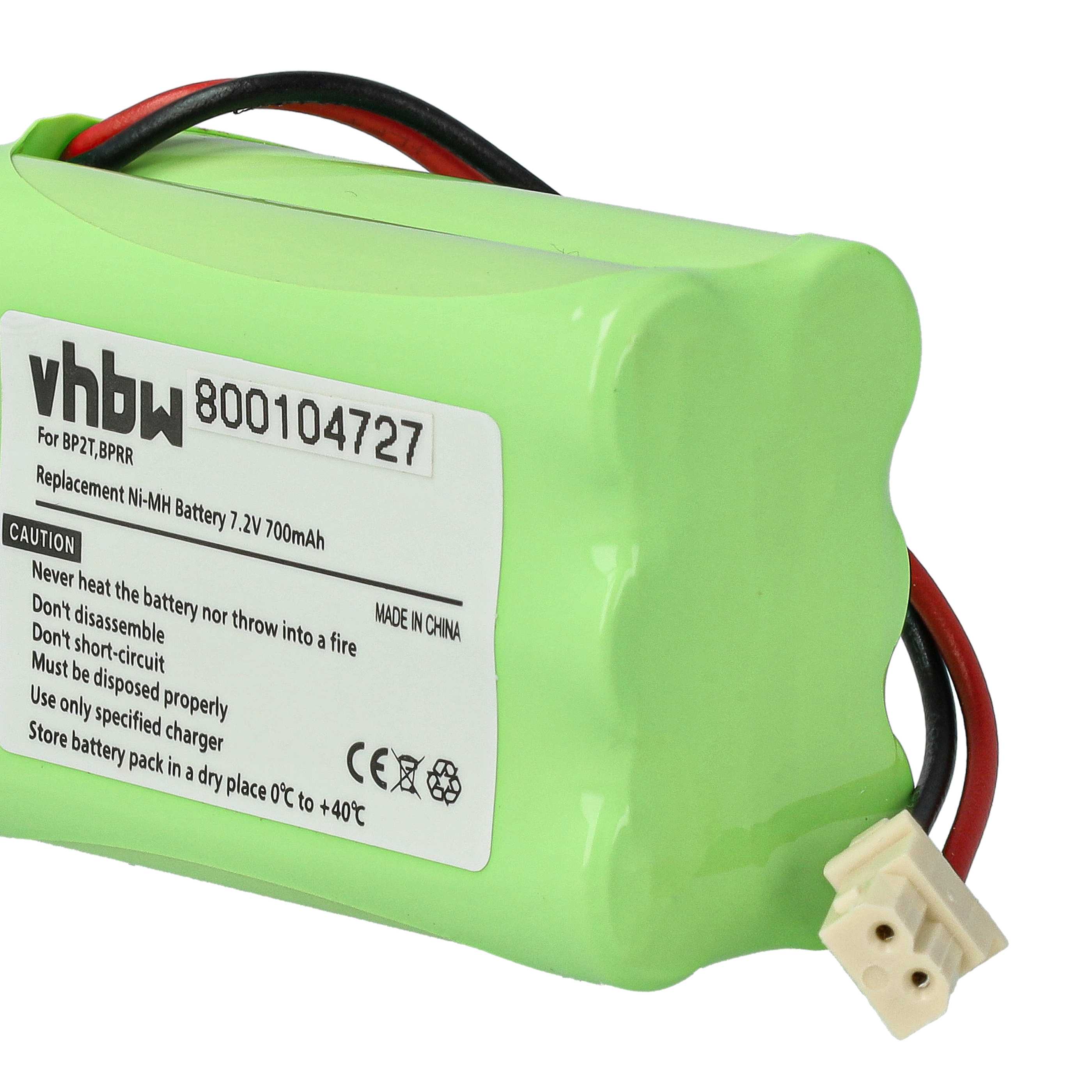 Dog Trainer Battery Replacement for Dogtra BP2T, BPRR - 700 mAh 7.2 V NiMH