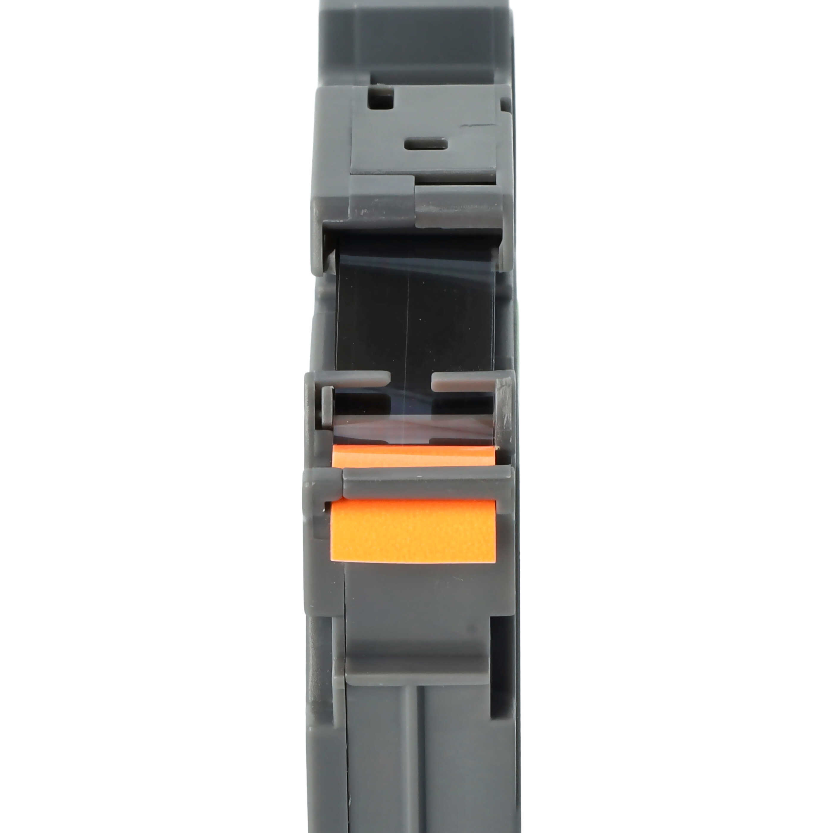 Schriftband als Ersatz für Brother TZ-B31, TZE-B31 - 12mm Schwarz auf Neon-Orange