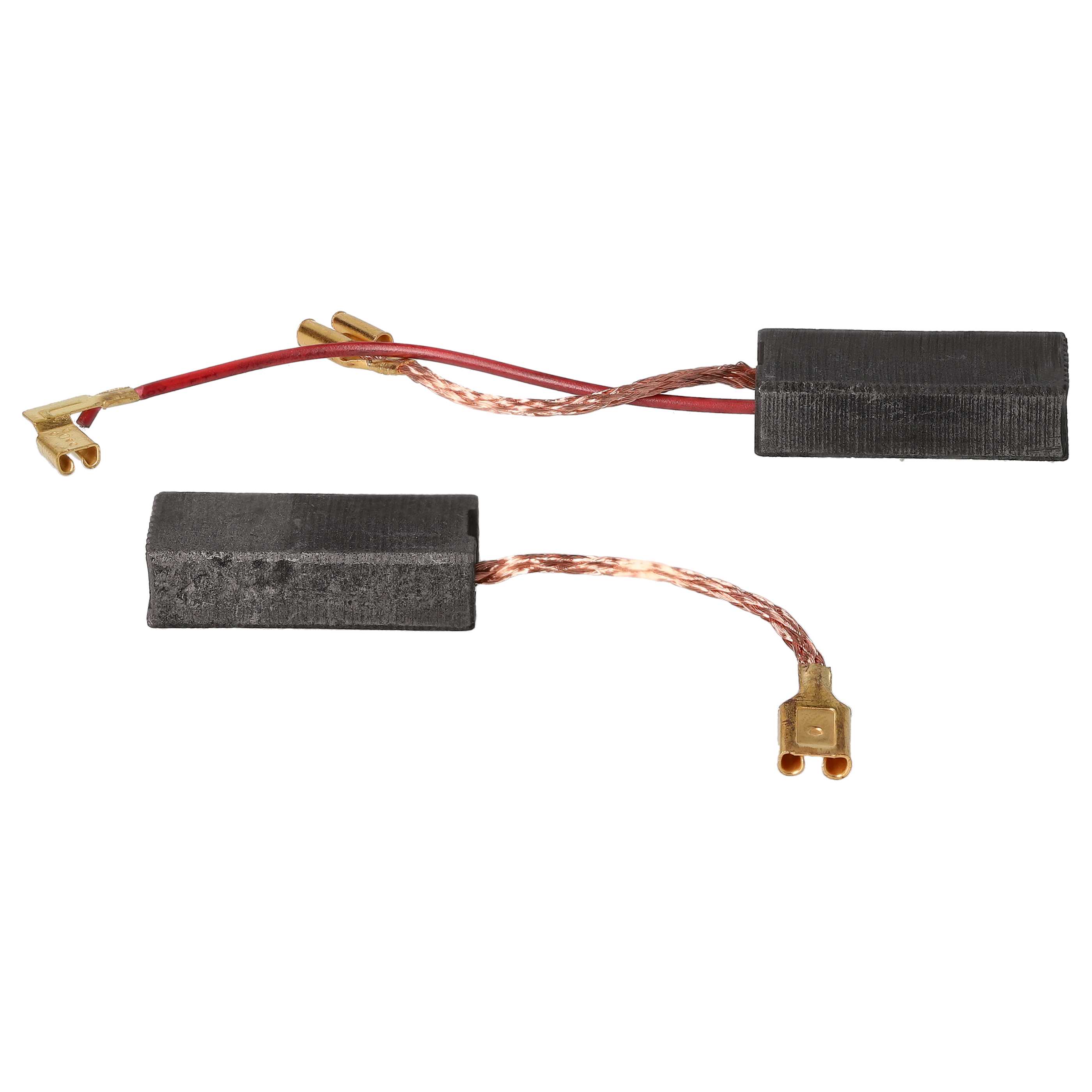 2x Balais de charbon pour outil électrique Hilti TE904, TE905, TE905 AVR - 26 x 12,5 x 7mm