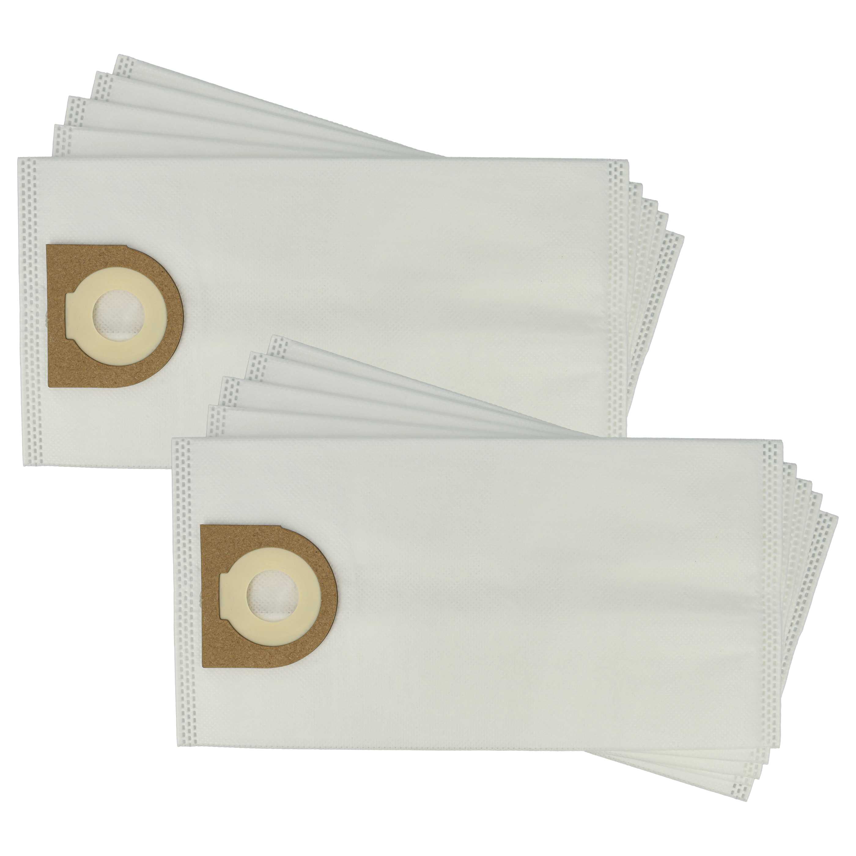 10x Sac remplace Cleancraft 7010251 pour aspirateur Cleancraft - microfibre non tissée