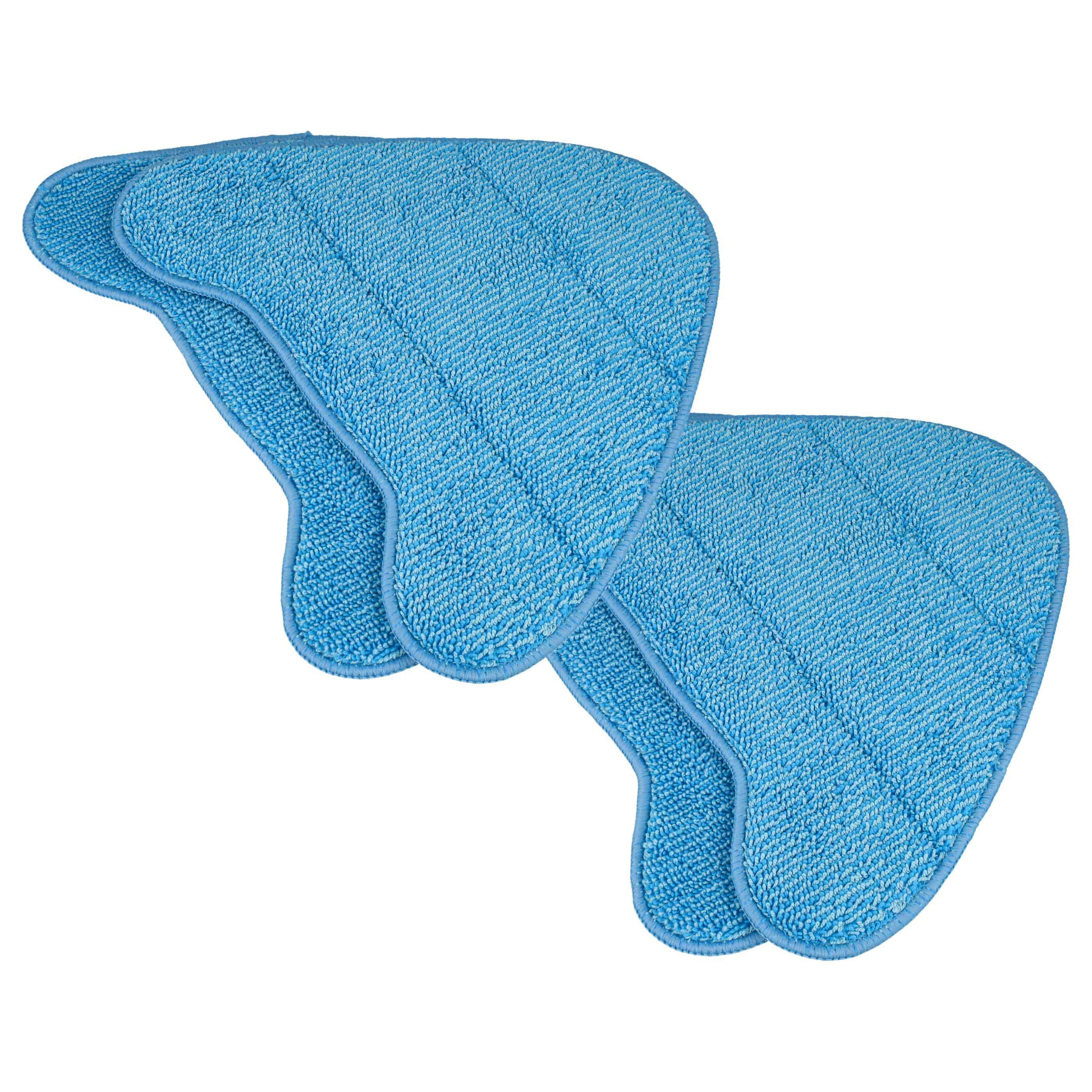 4x Wischbezug für Dirt Devil AquaClean DD301-0, DD302-0 Dampfreiniger ersetzt 0301002 