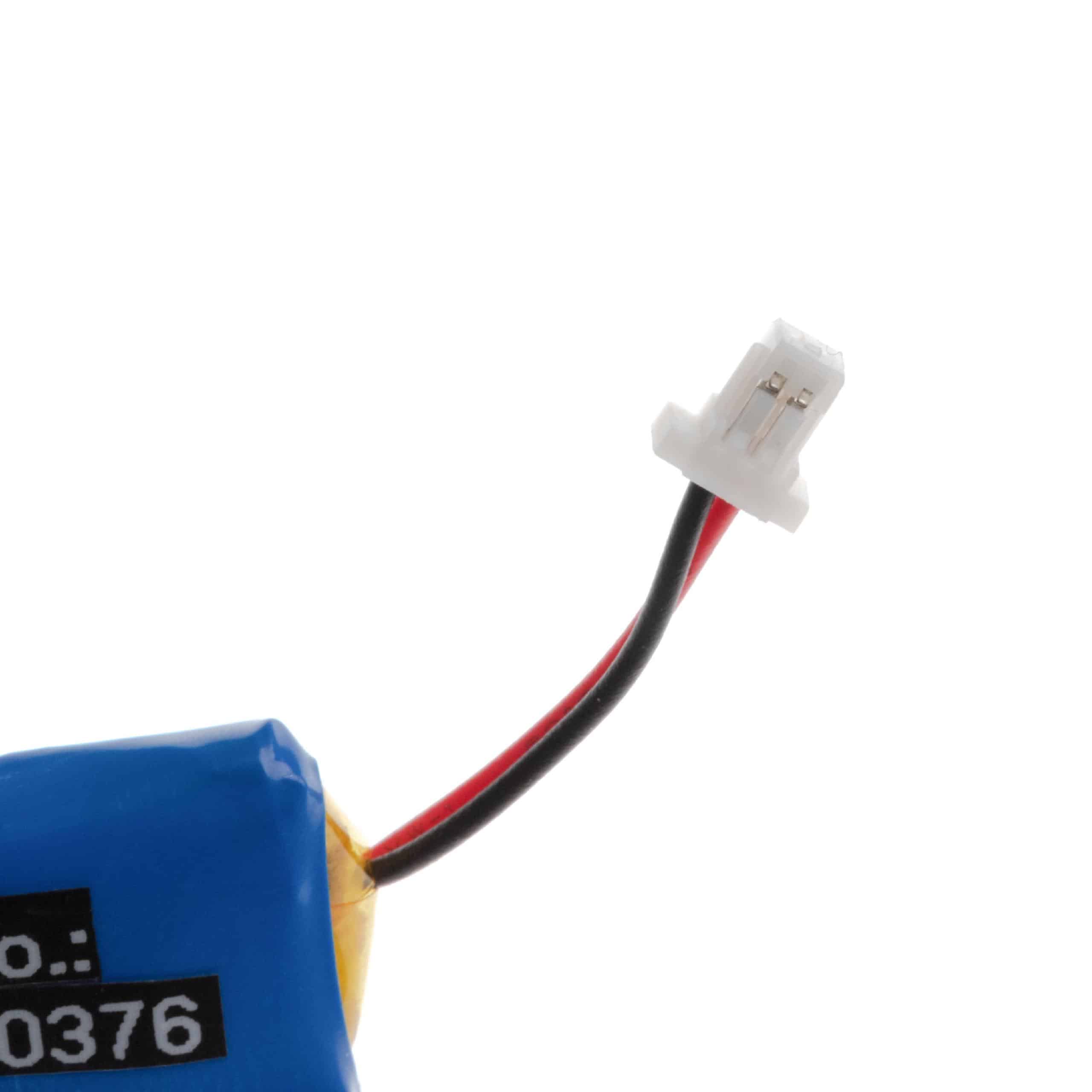 Batterie remplace Plantronics 84479-01, 86180-01 pour casque audio - 110mAh 3,7V Li-polymère