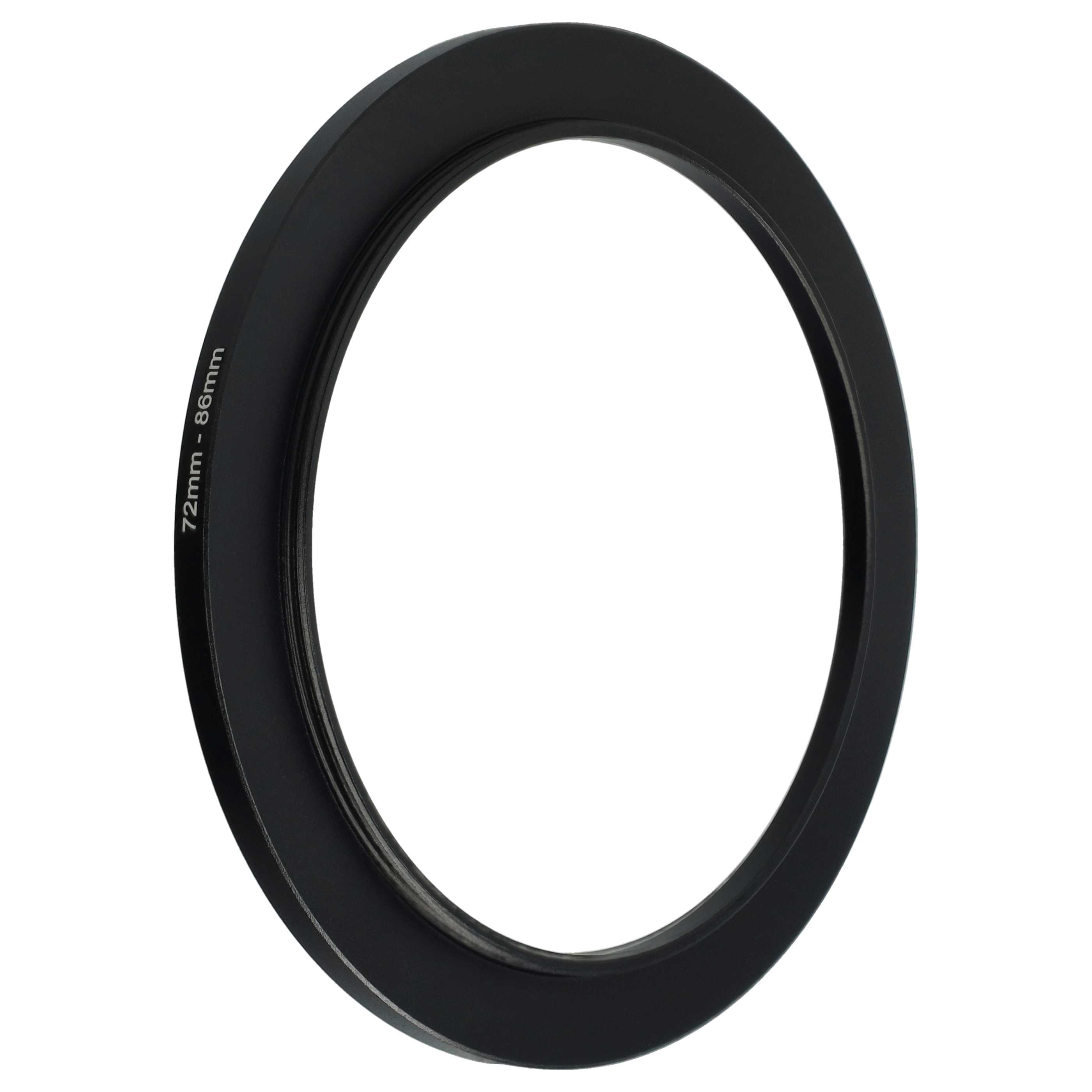 Step-Up-Ring Adapter 72 mm auf 86 mm passend für diverse Kamera-Objektive - Filteradapter