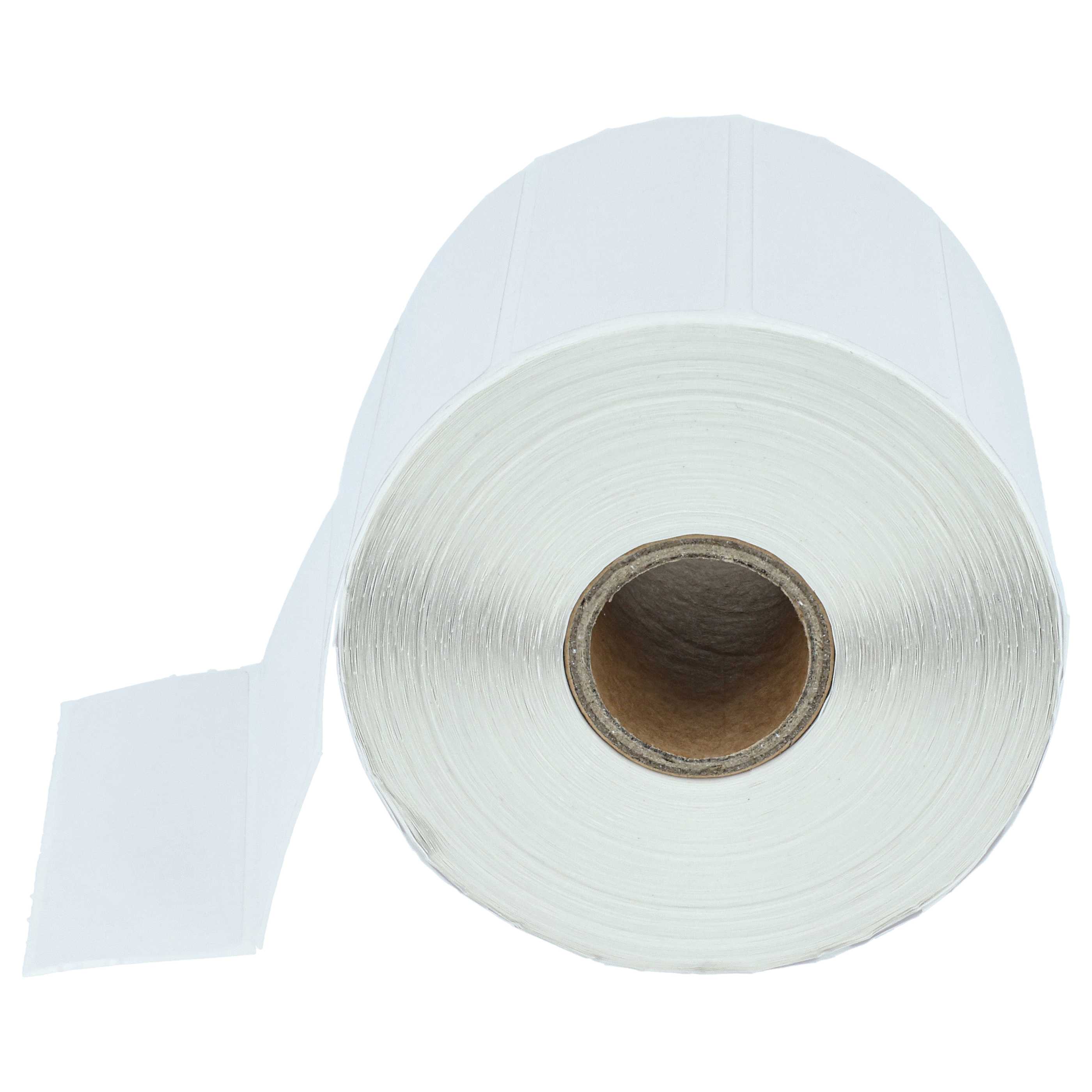 10x Label Roll for Toshiba Labeller - 25.4 mm x 76.2 mm