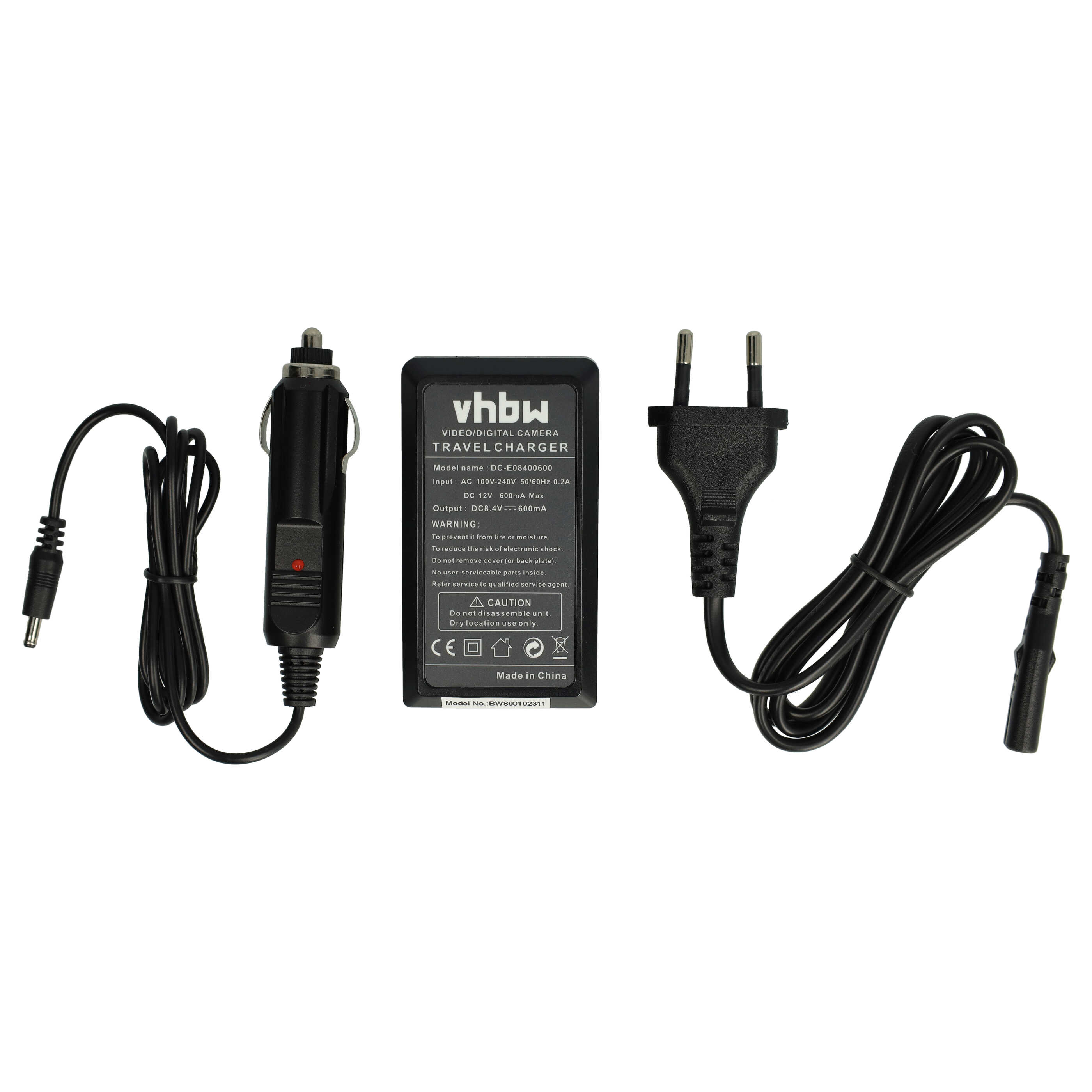 Battery Charger replaces Nikon MH-25, MH-25a for Nikon Digital Camera - 0.6 A, 8.4 V