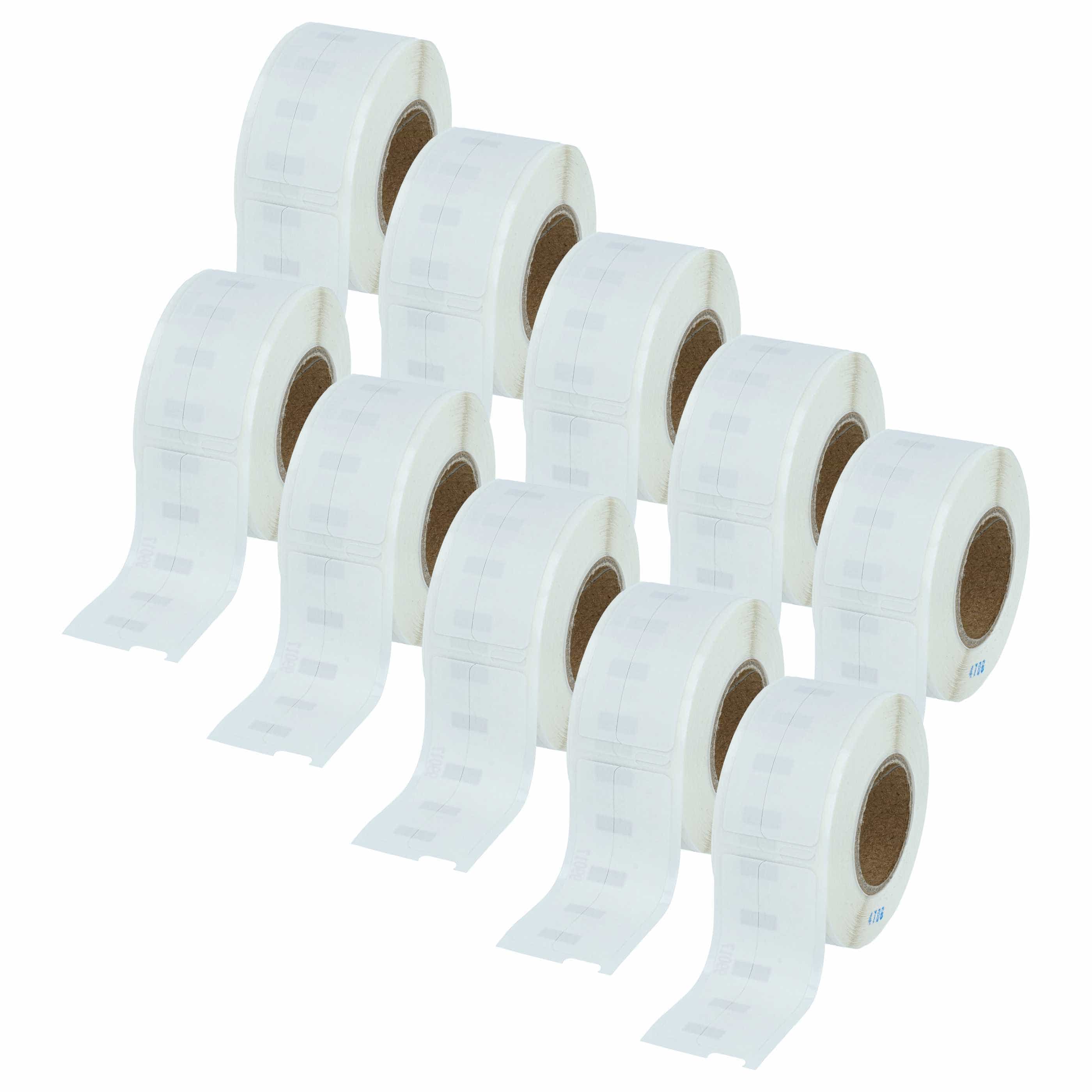 10x Etykiety do drukarki zam. Dymo 99017 - 12 mm x 50 mm