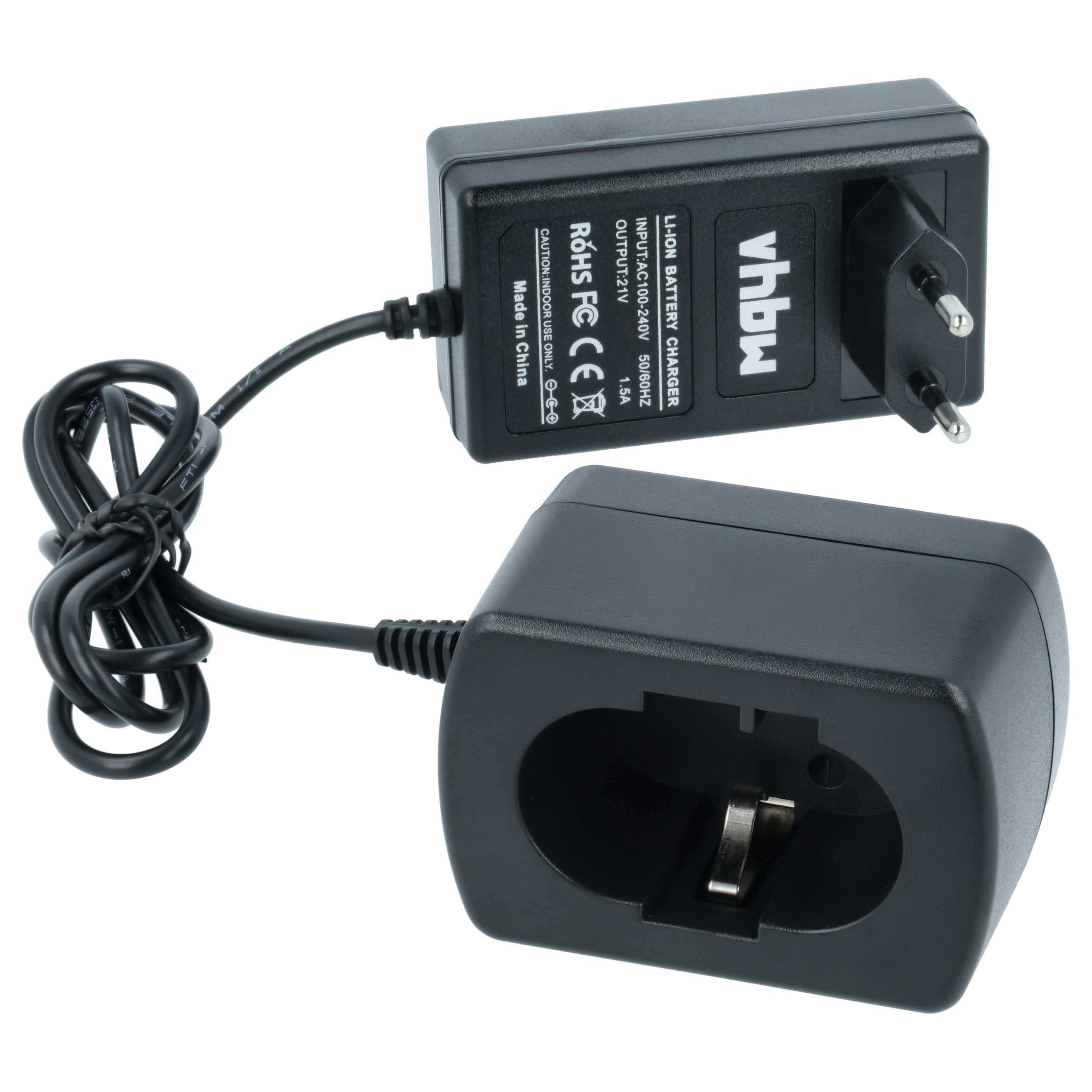 Charger suitable for Hitachi C 18DL Power Tool Batteries - Li-Ion, 1.5A