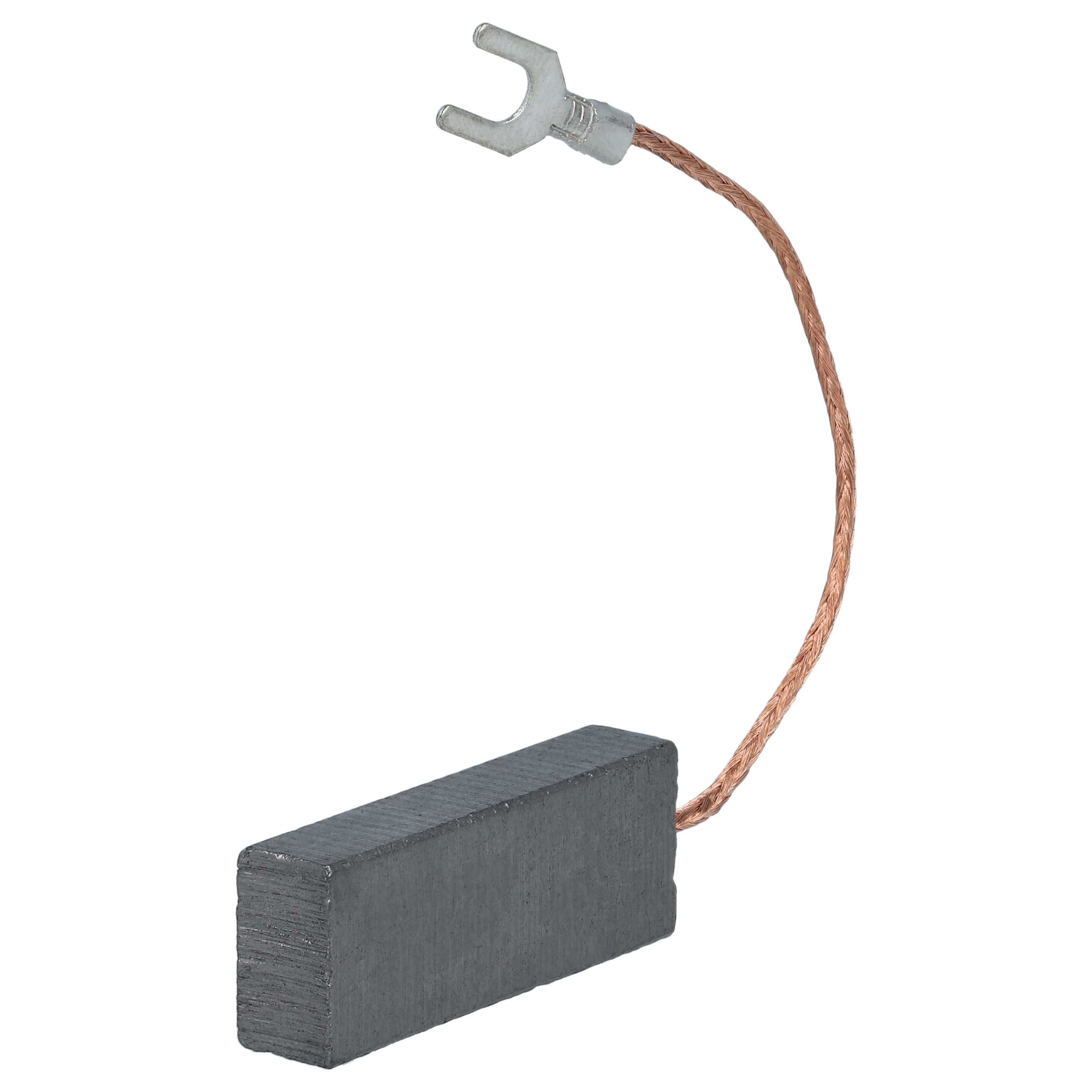Kohlebürste als Ersatz für Kärcher 66102470, 6.610-247.0, 4002667772890 für Elektrowerkzeug - 6,3 x 11 x 30mm