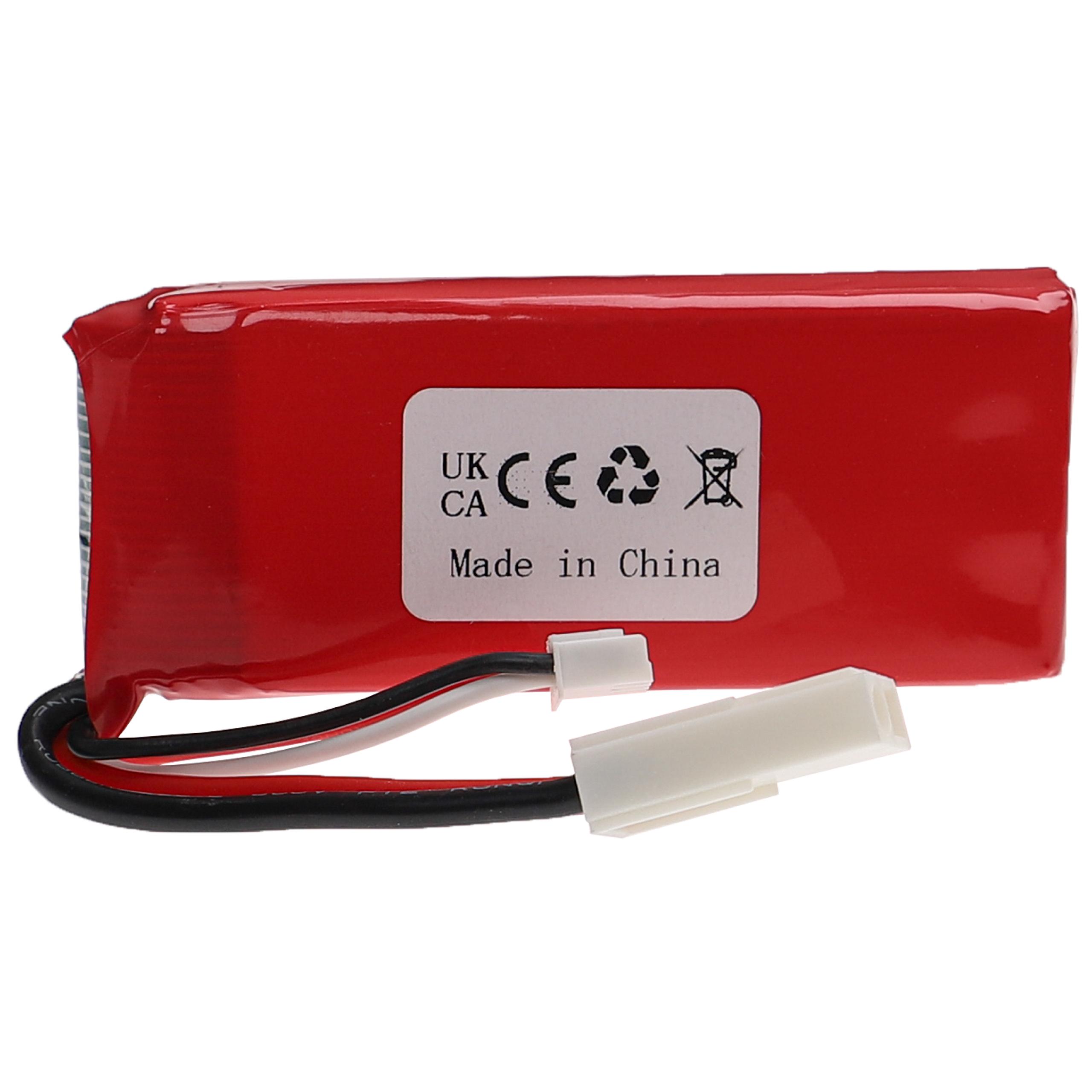 Batterie modèle radio-télécommandé - 2000mAh 7,4V Li-polymère, EL-2P