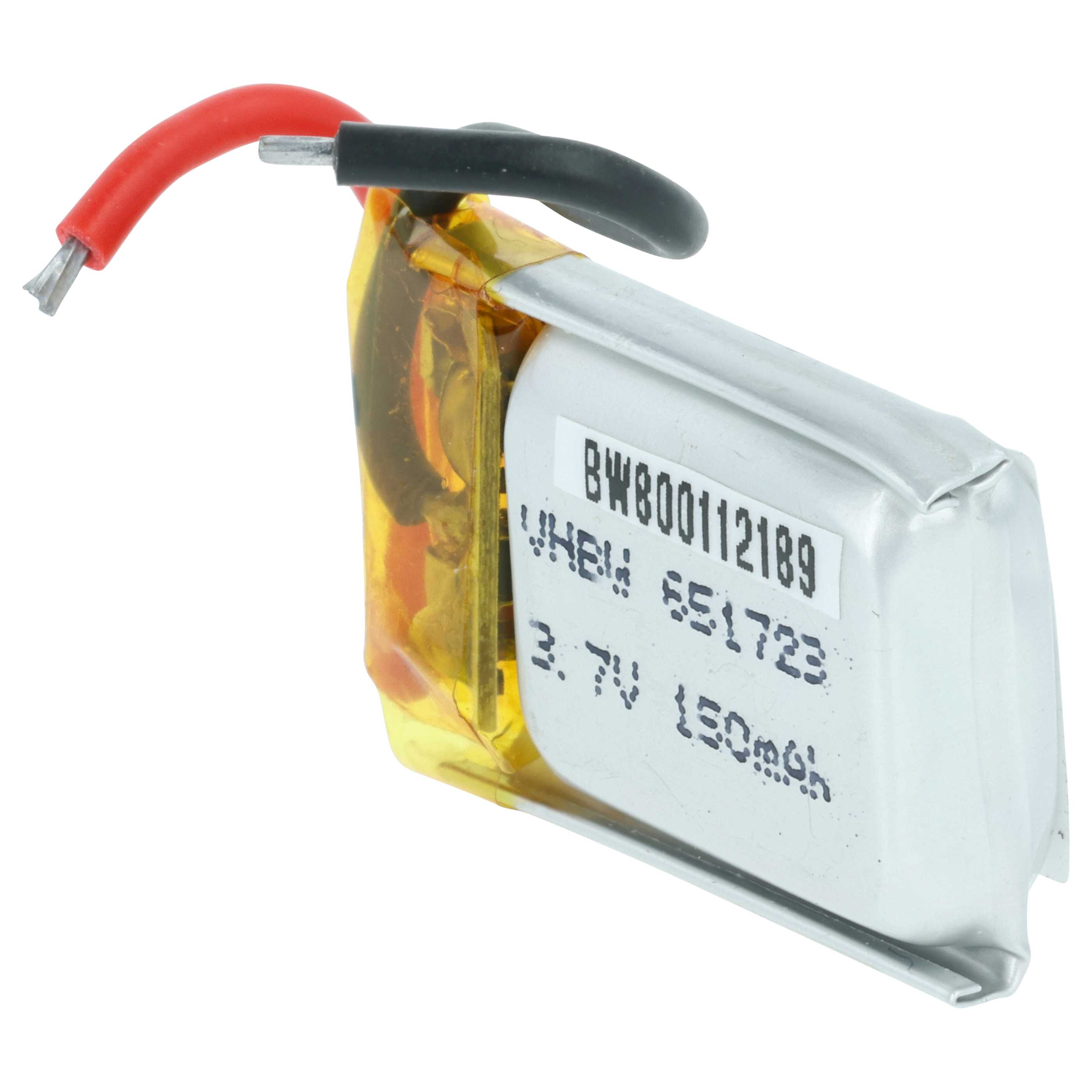 Model Making Device 2x Battery replaces JJRC 651723 - 150 mAh 3.7 V Li-polymer, 2 Pin Walkera