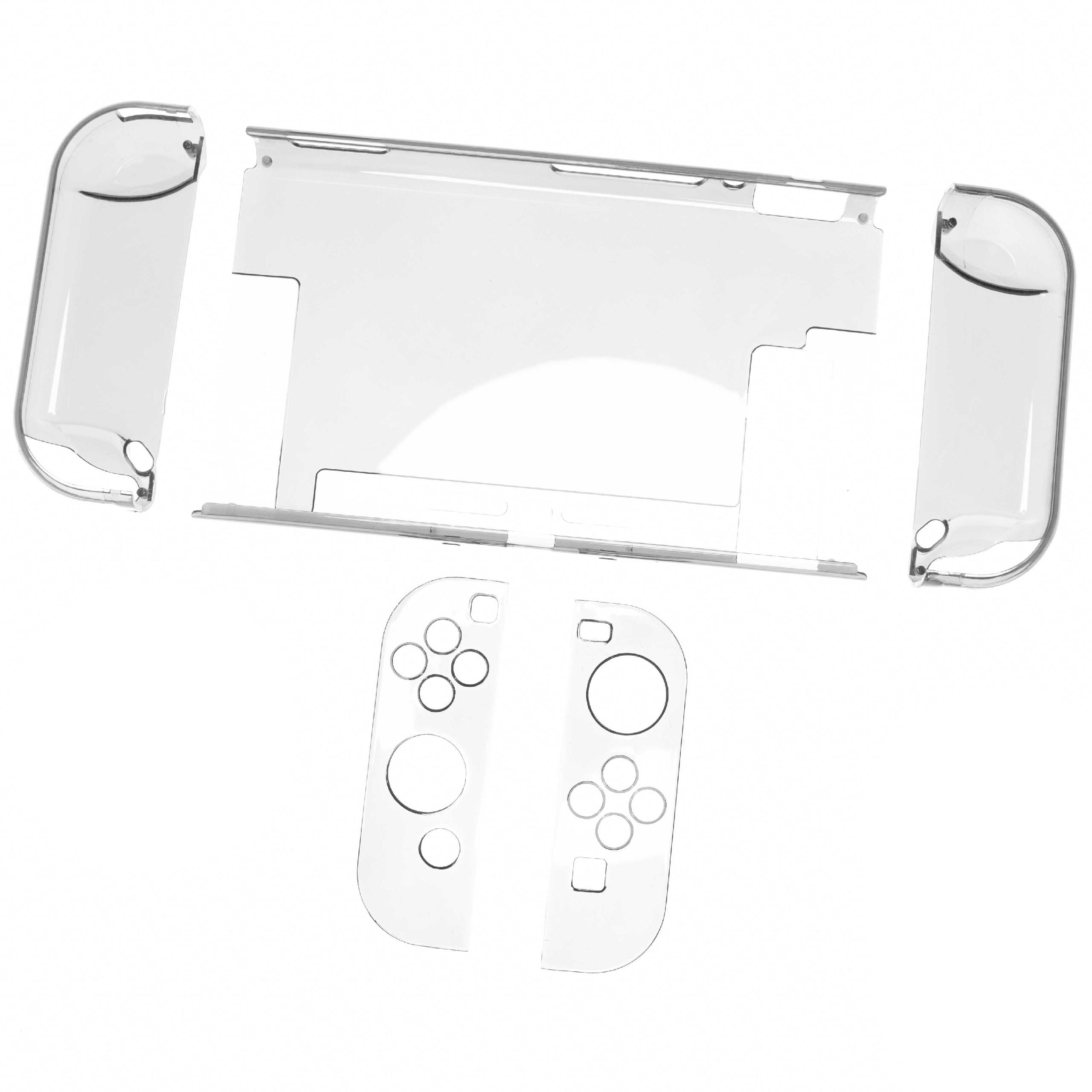 Étui pour console de jeux vidéo Nintendo Switch - Housse polycarbonate transparent