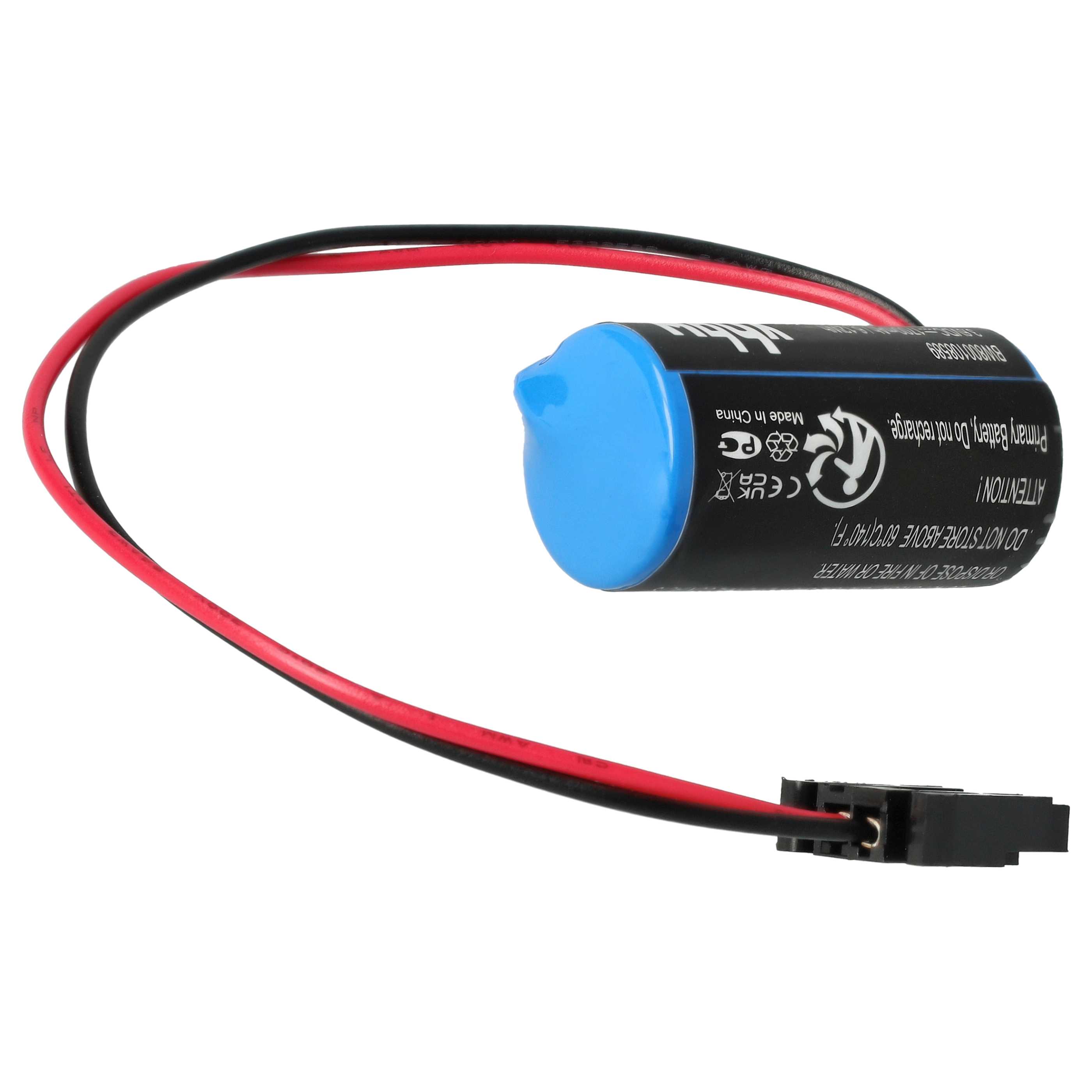 Industrial Controller 10x Battery replaces Mitsubishi B9670-MC, A6BAT, A6BAT-MRBAT. - 1700mAh 3.6V Li-MnO2